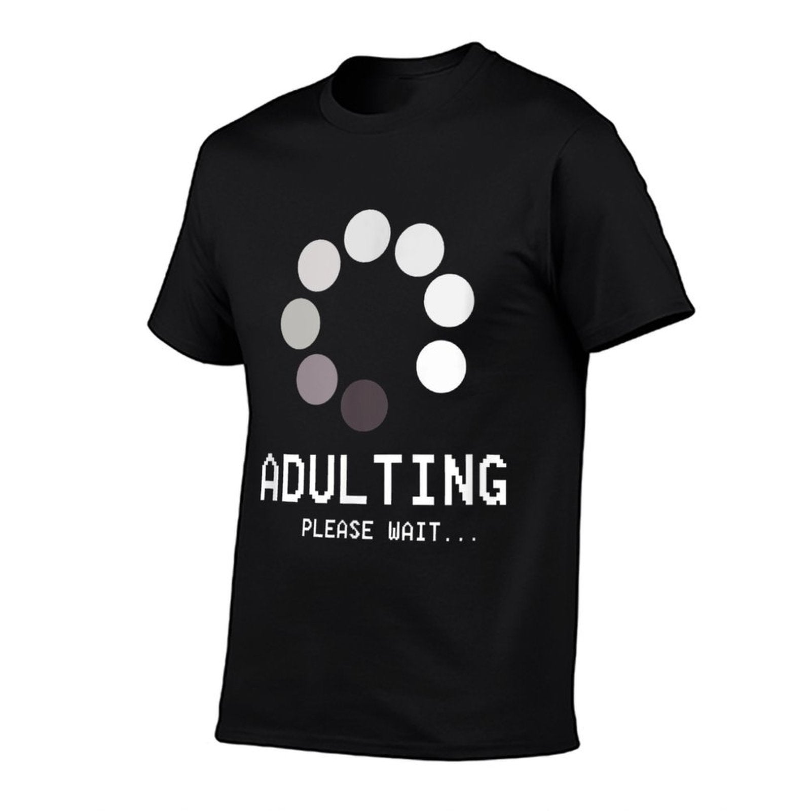 Adulting Please Wait Funny Loading Happy 18th Birthday  Easy-care T-Shirt