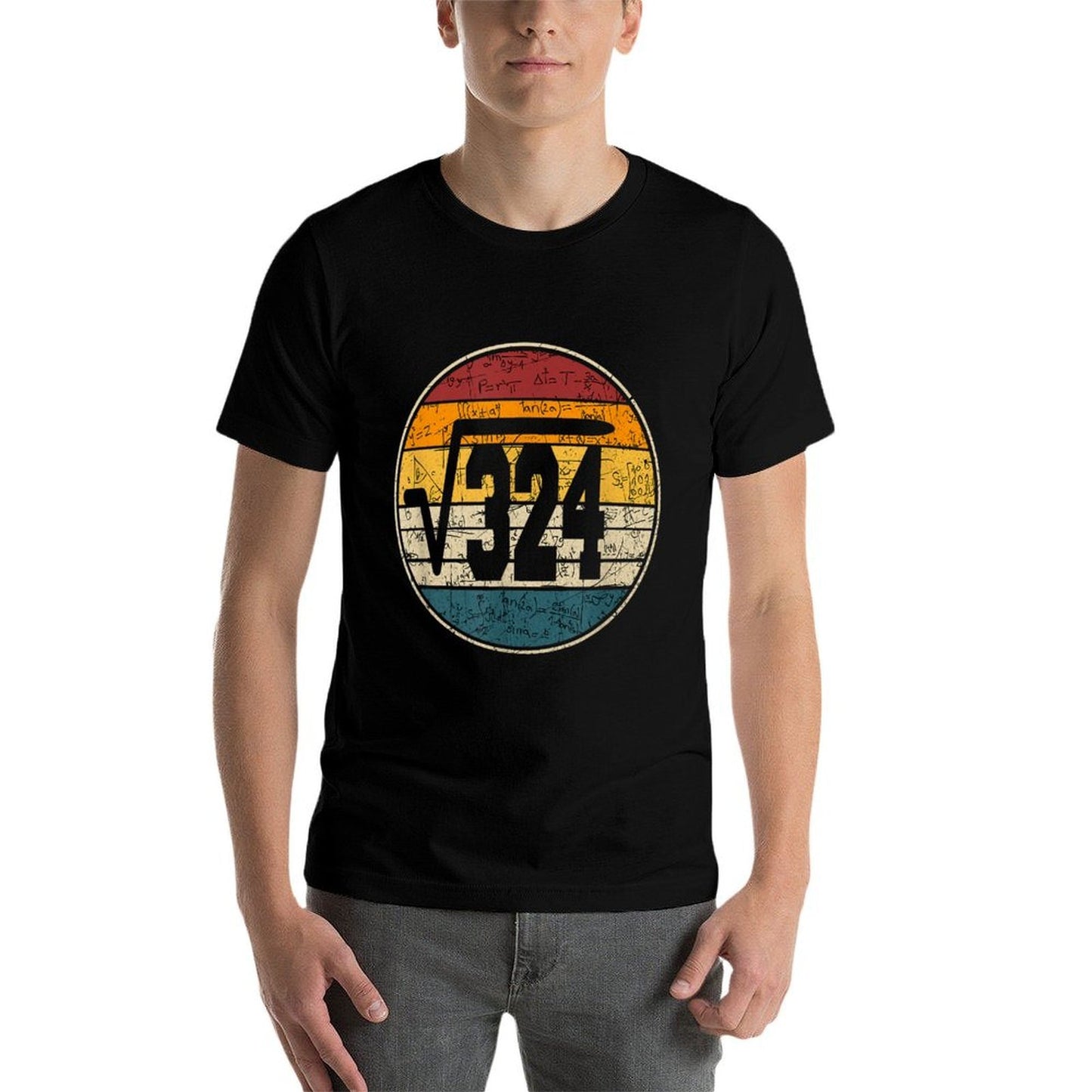 Square Root of 324 18th Years Old Birthday Vintage 18th Trendy Pattern T-Shirt