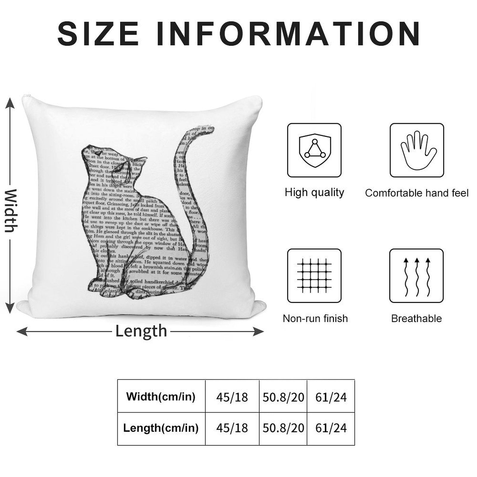 Books And Cats And Books And Cats Soft Fade-Resistant Throw Pillow
