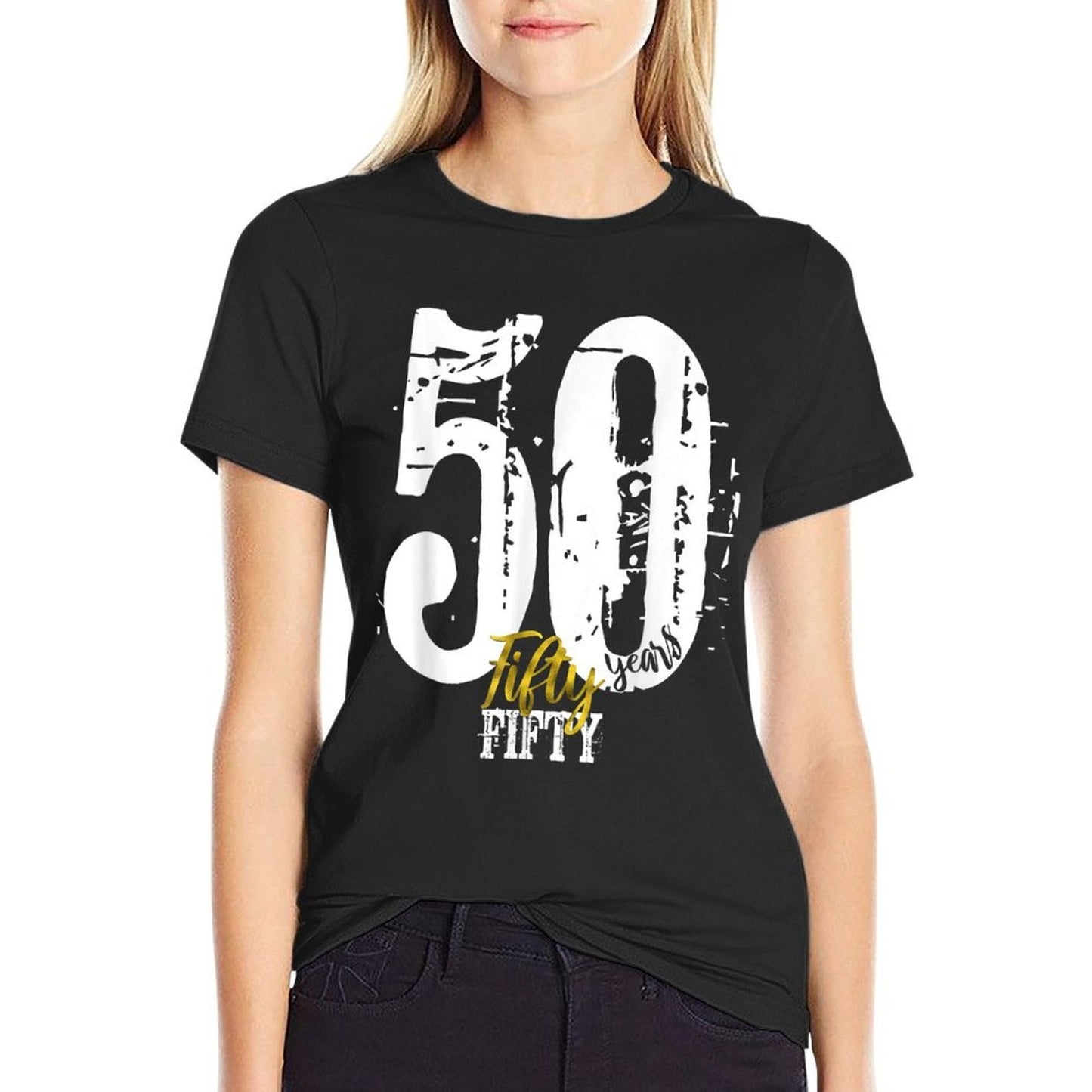 50 Fifty 50 Year Old 1972 Funny 50th Birthday Gift  Quick-drying T-Shirt