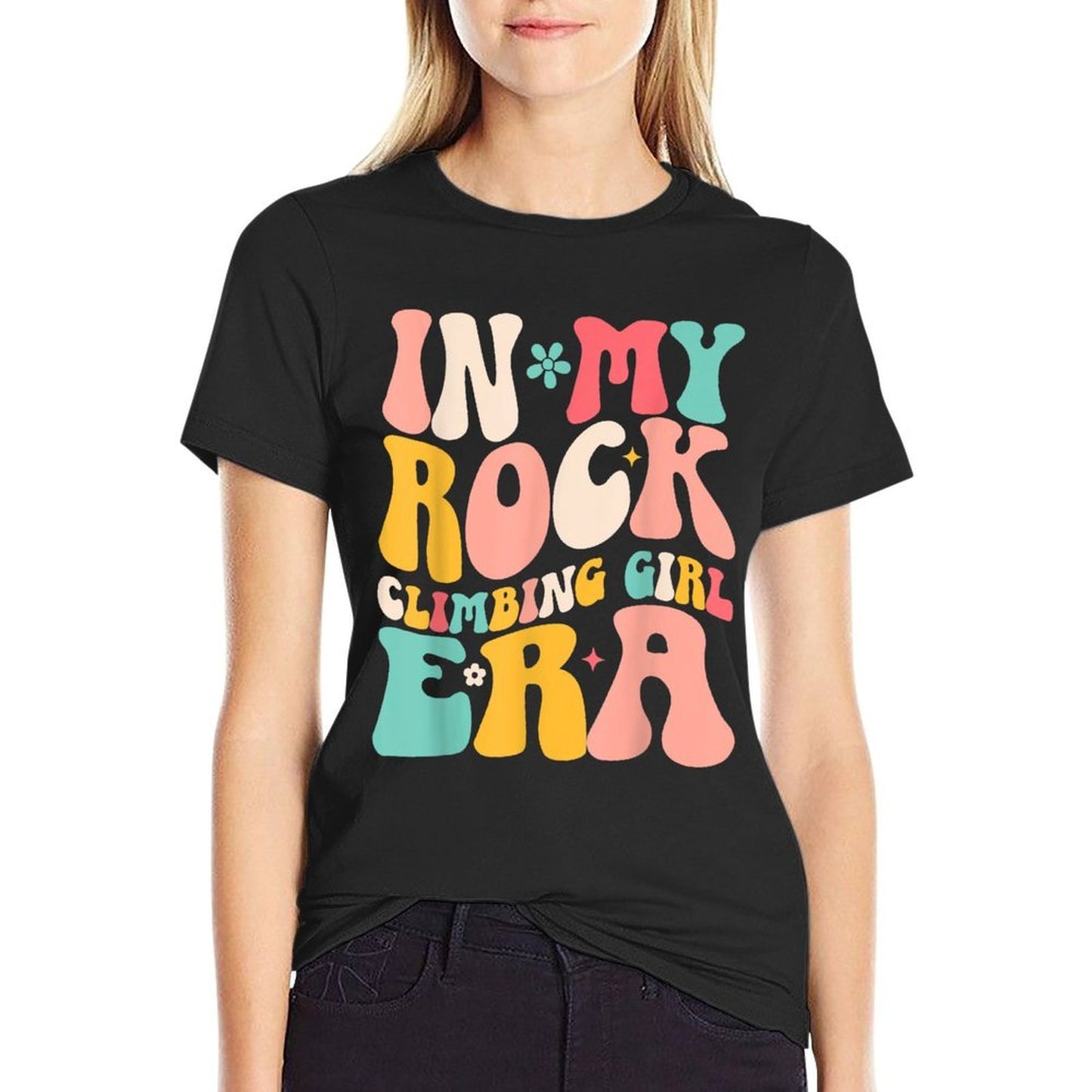 Rock Climber In My Rock Climbing Girl Era Mountain Soft T-Shirt