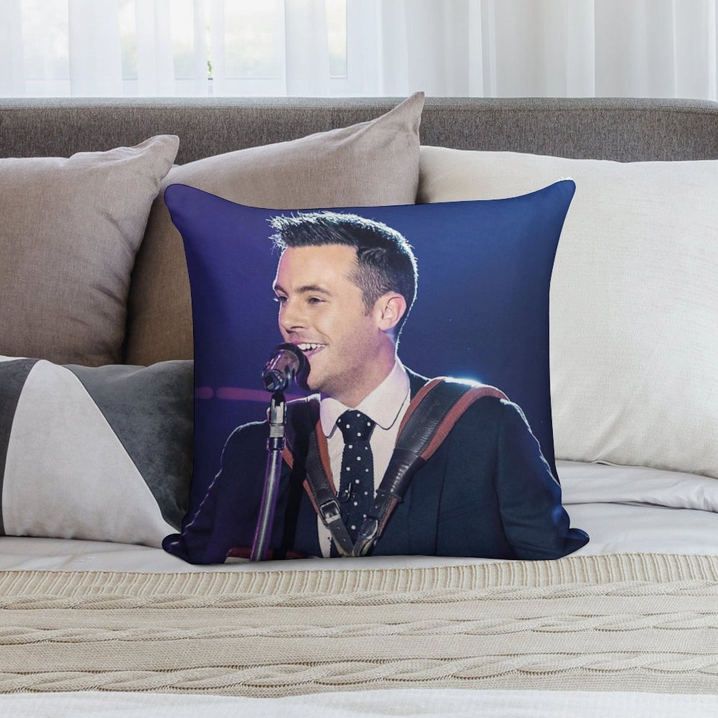 Nathan Carter Soft Bedroom Essential Throw Pillow