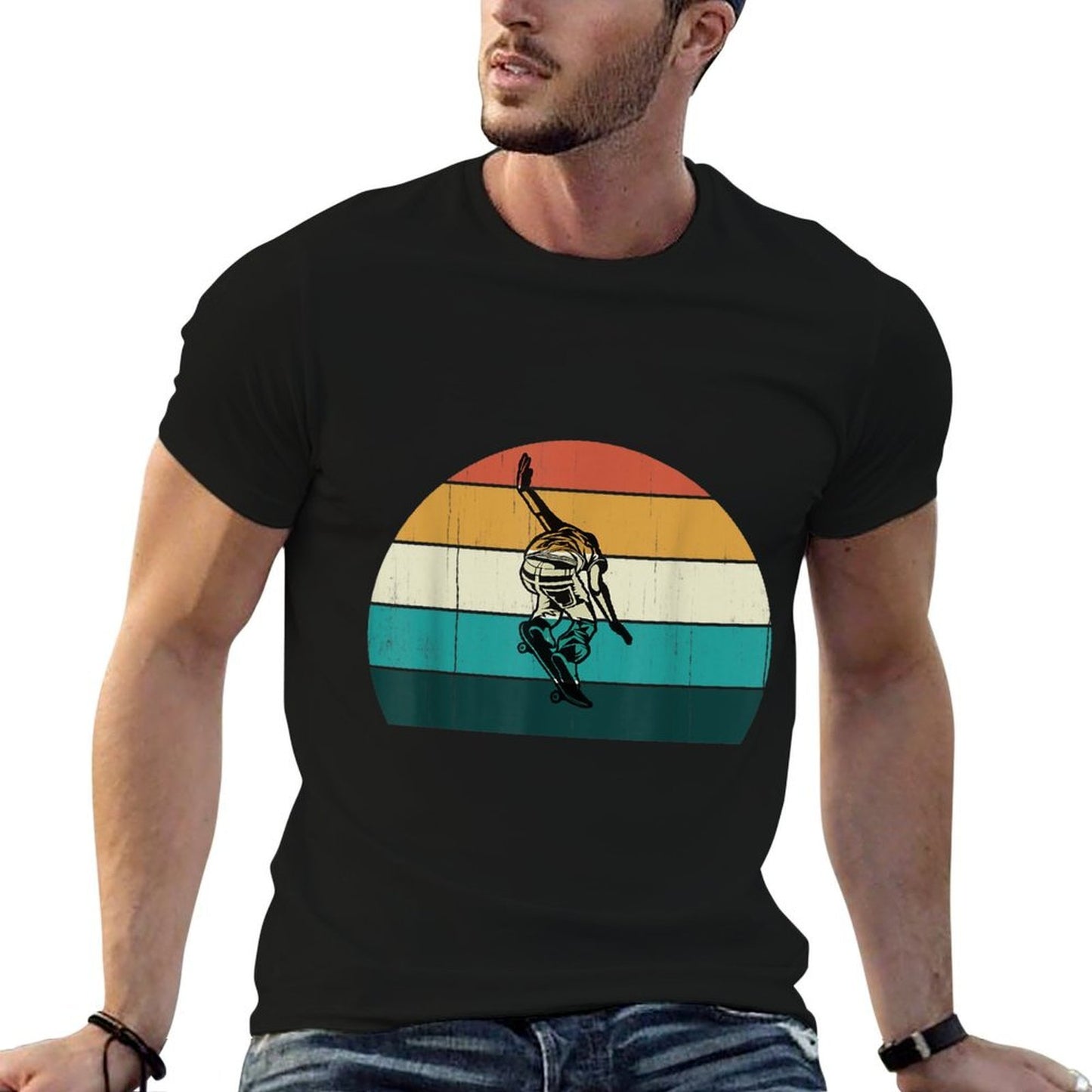 Retro Skateboarder - Vintage Stakeboard Skater  Sk8 Gift  Soft T-Shirt