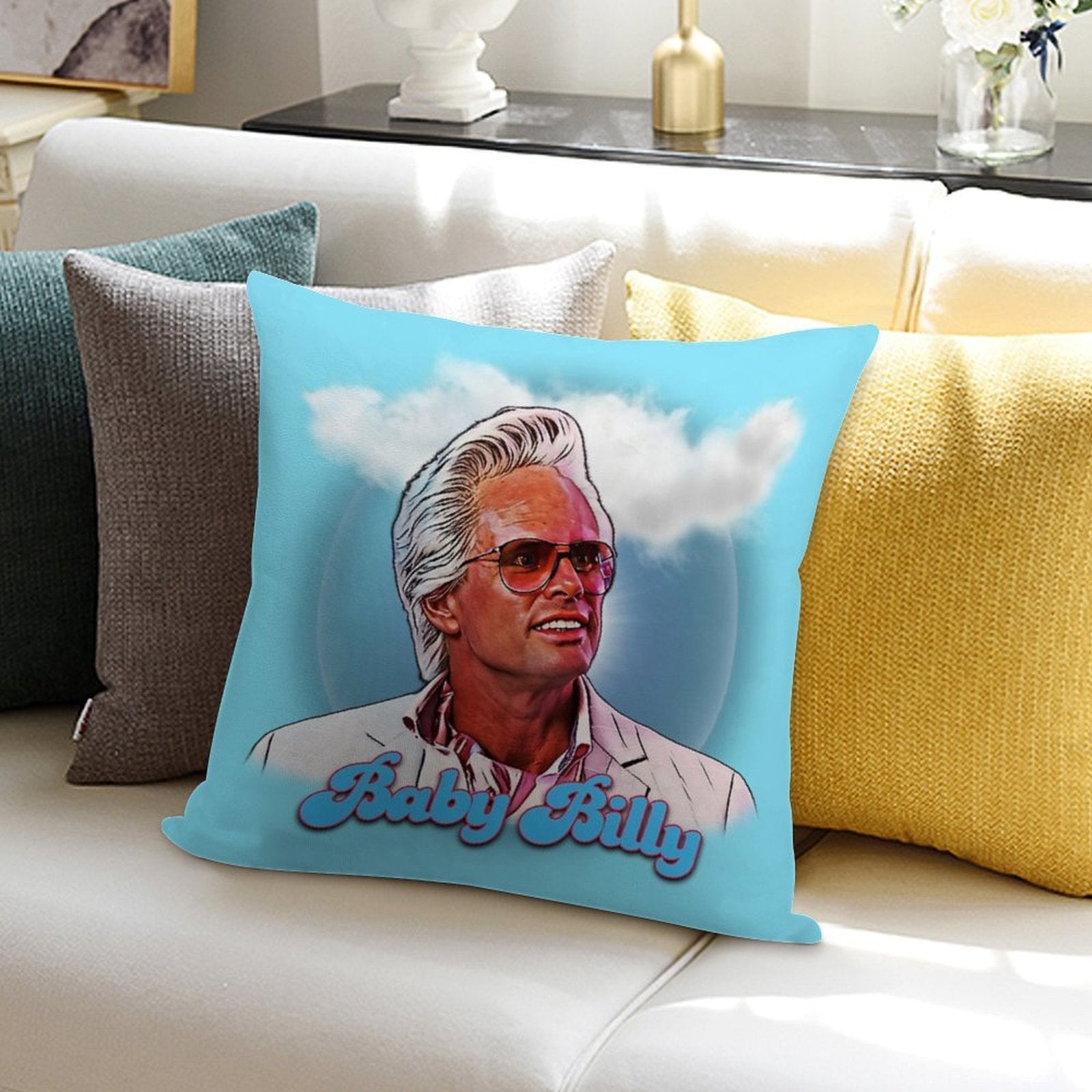 Baby Billy Freeman Soft Luxury Feel Throw Pillow