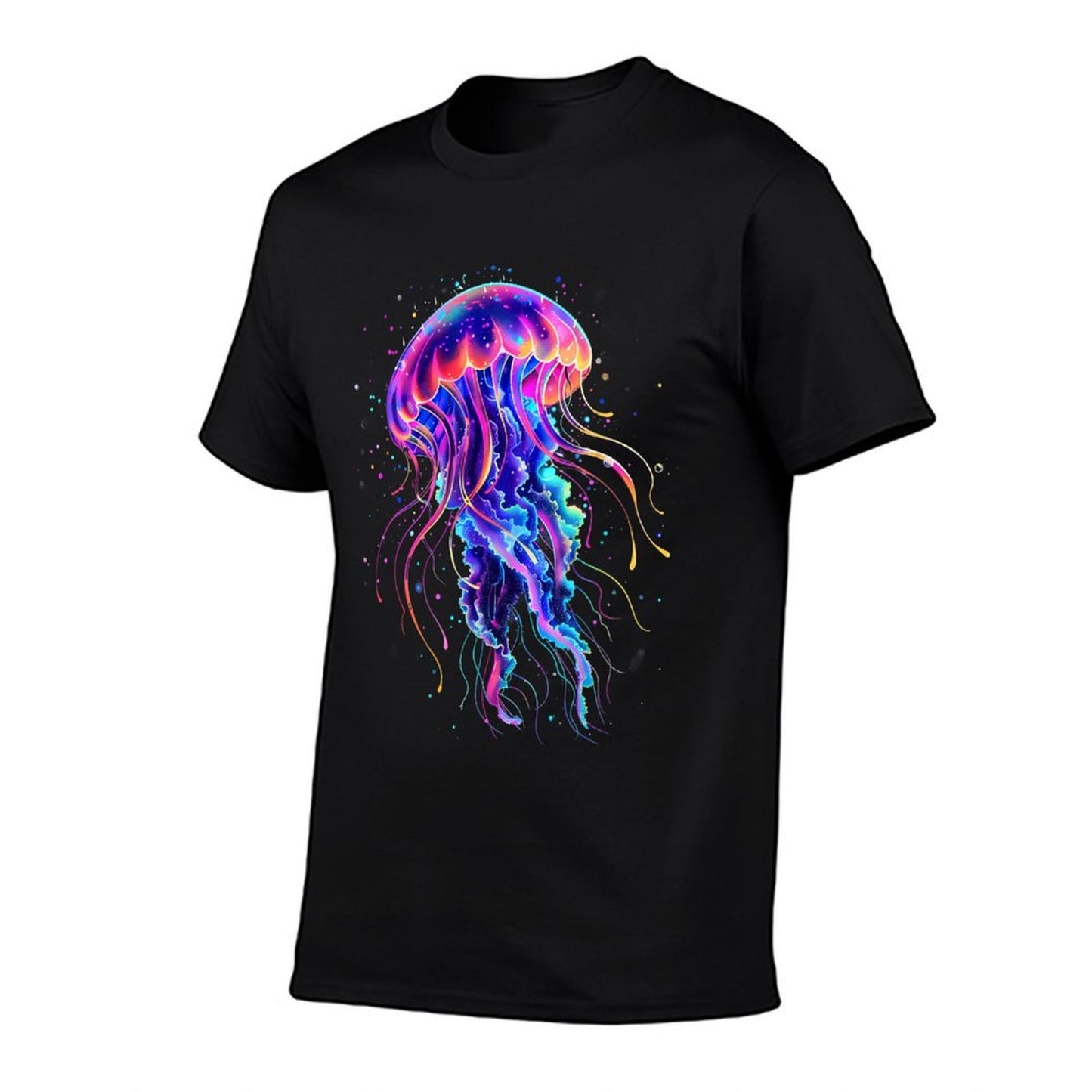 Sea Ocean Jellyfish Marine Mammal Ocean Sea Animal Jellyfish Polyester Blend T-Shirt