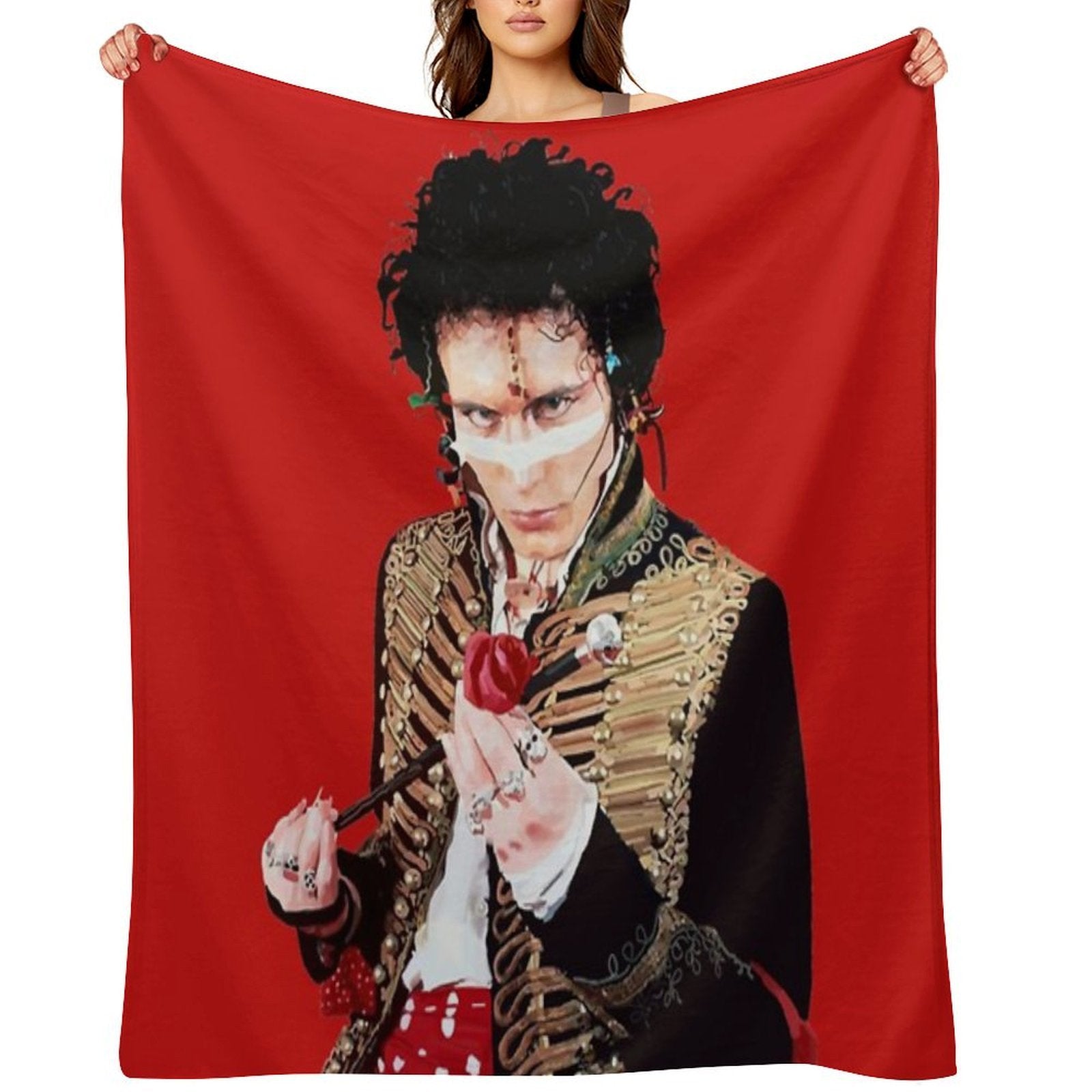 Adam Ant Quick-dry Throw Blanket