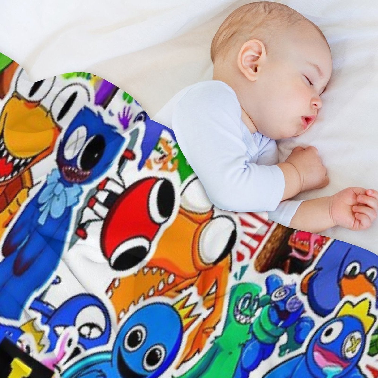 Rainbow Friends Premium Throw Blanket