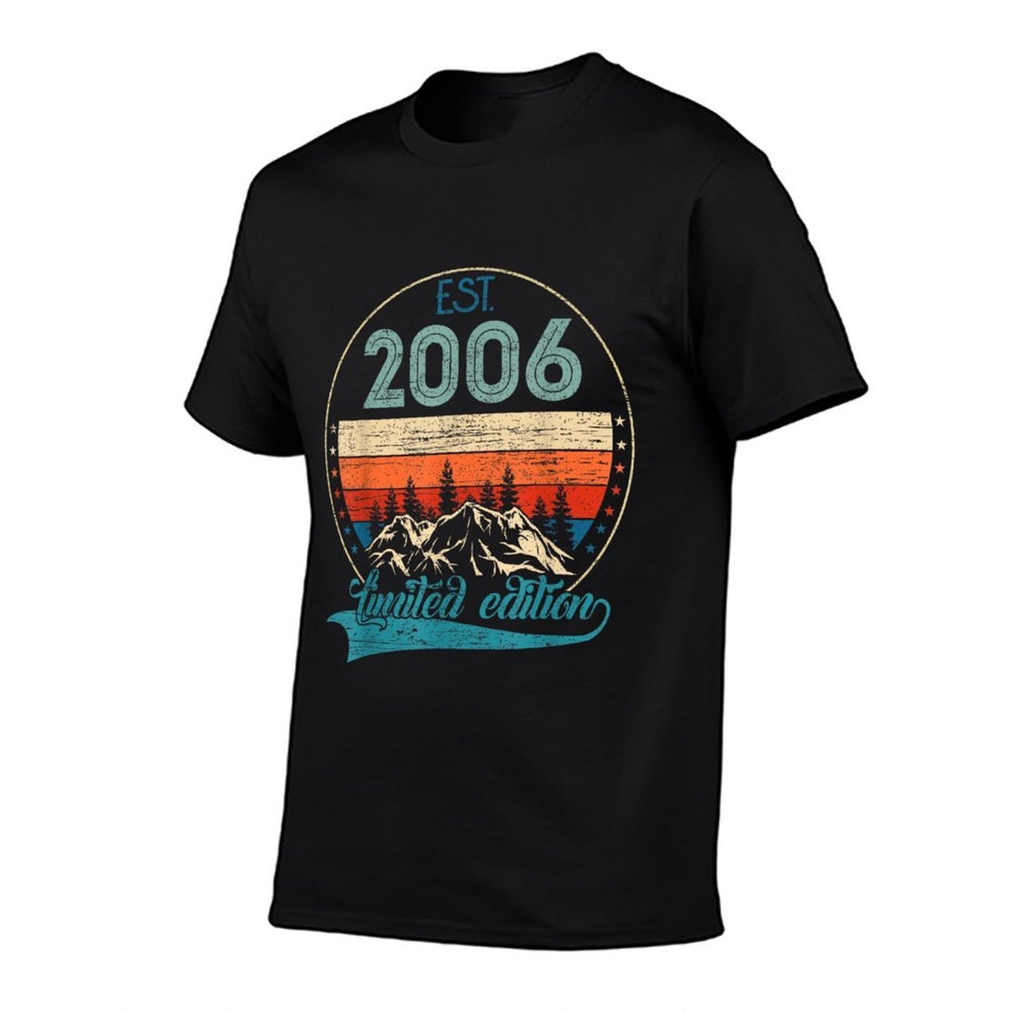 19 Year Old Birthday Gifts EST 2006 Vintage Limited Edition Stretchy T-Shirt