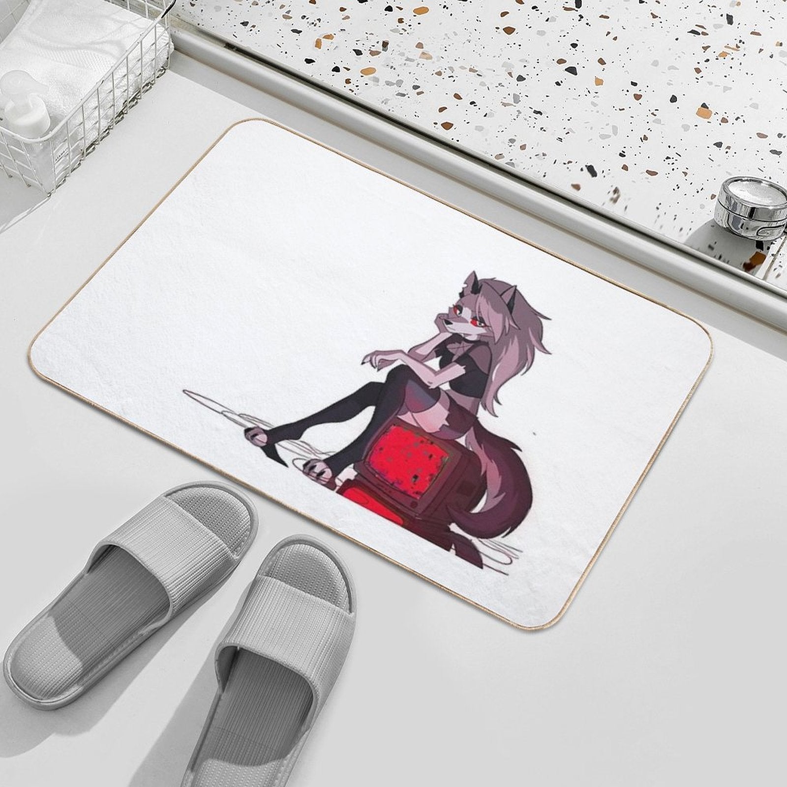 Loona And The Cursed TV  Pet-Safe Bath Mat