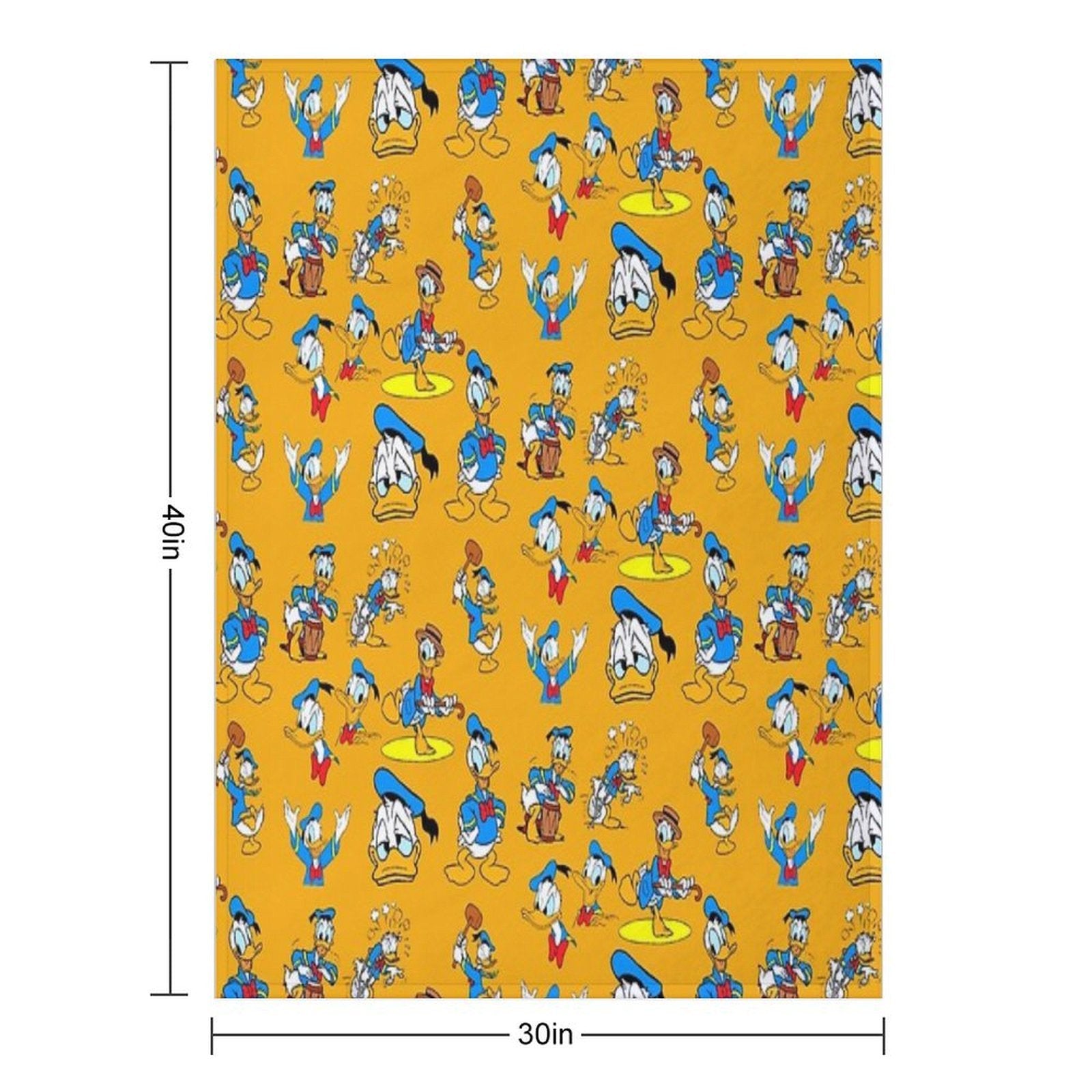 Donald Duck Collage 2 Premium Throw Blanket
