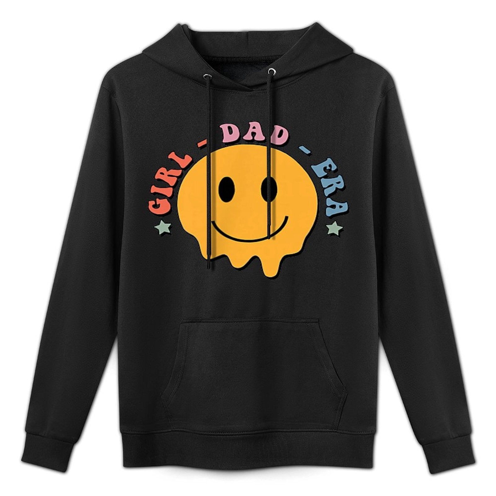 In My Girl Dad Era, Girl Dads Club, New Dad (Front And Back) Moisture-Wicking Hoodie