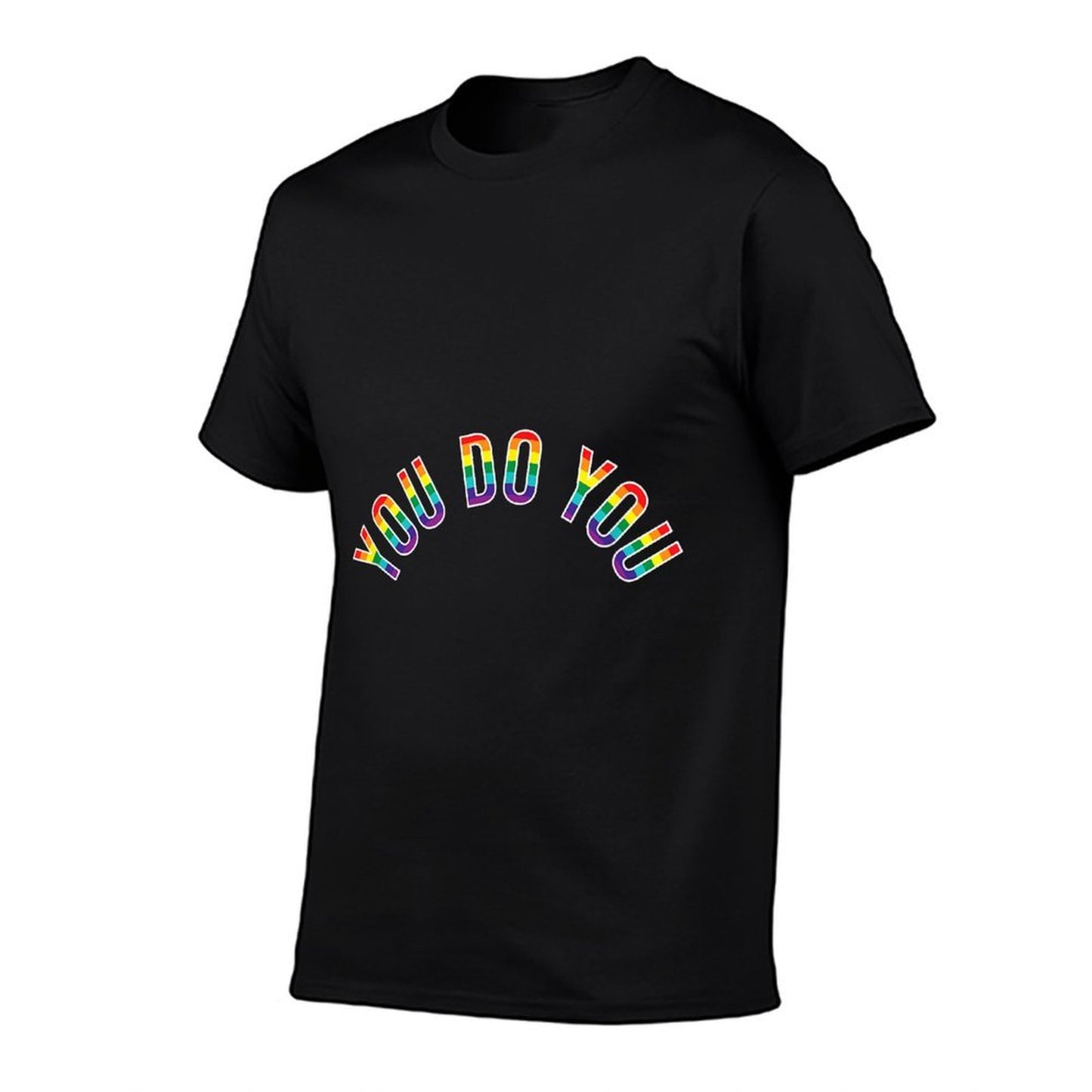 You Do You Rainbow Stripes Gay Pride Ally Lightweight T-Shirt