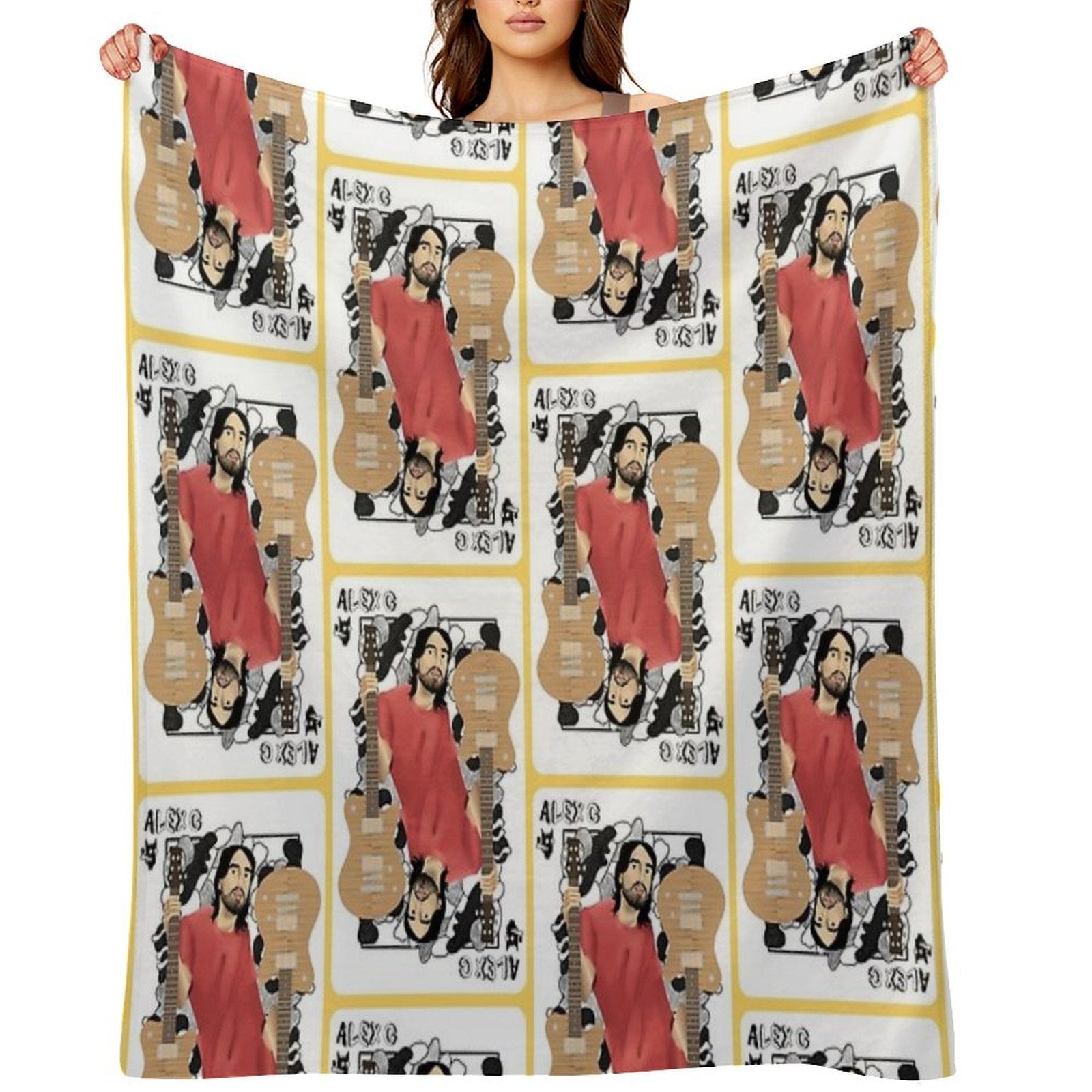 Alex G Playing Card Gift-ready Throw Blanket