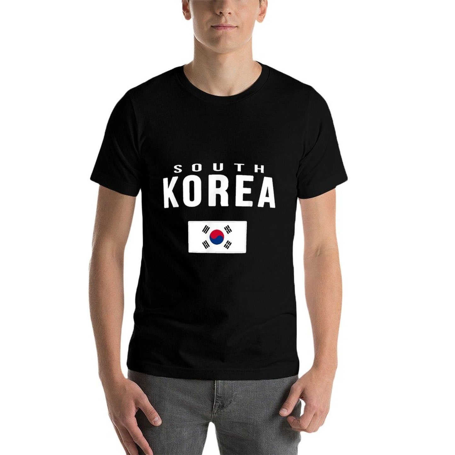 South Korea Korean Gift Souvenir Wrinkle-resistant T-Shirt