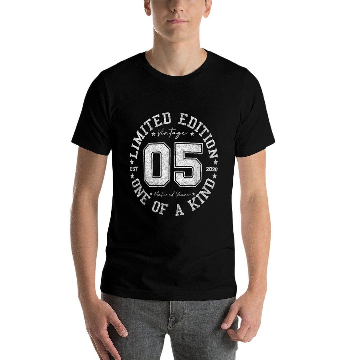 5 Year Old Gifts Vintage 2020 Limited Edition 5th Birthday  Wrinkle-resistant T-Shirt