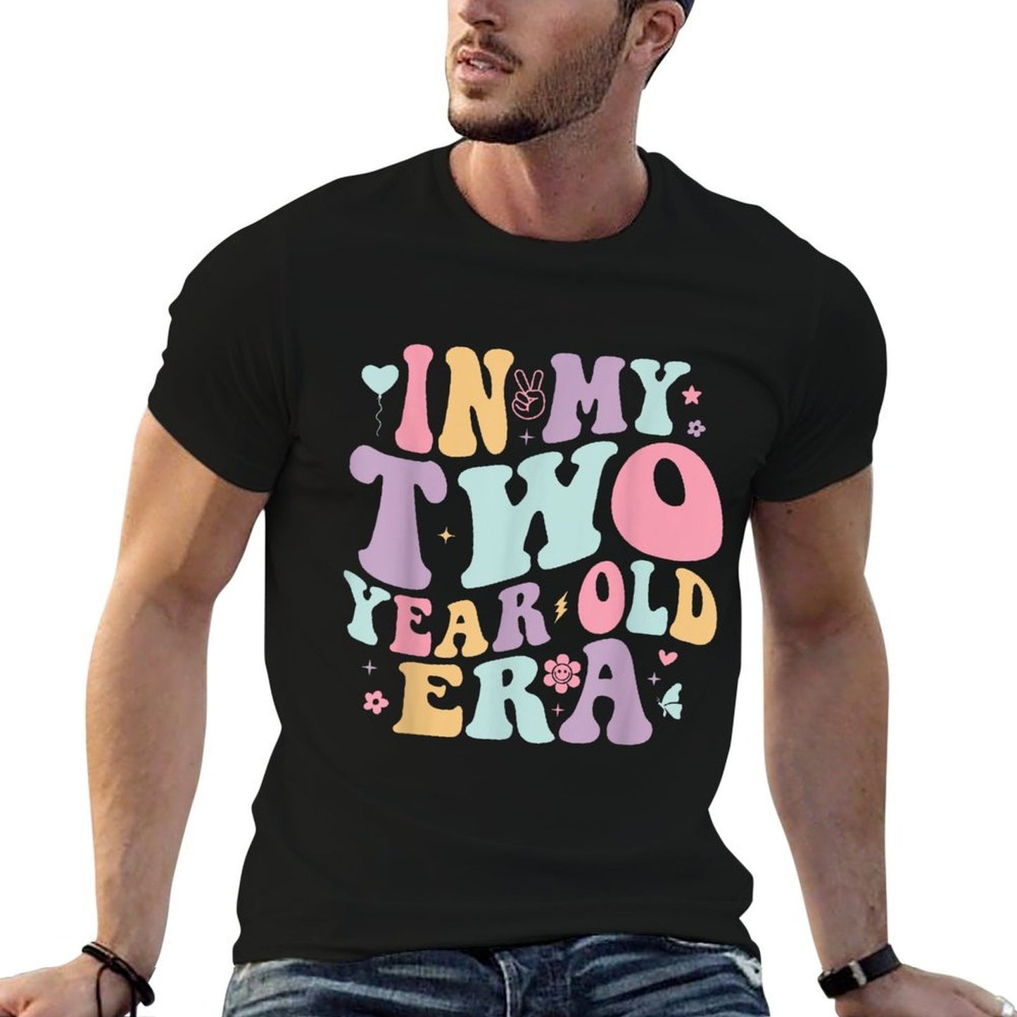 2nd Birthday Toddler In My Two Year Old Era Kids Birthday Lightweight T-Shirt