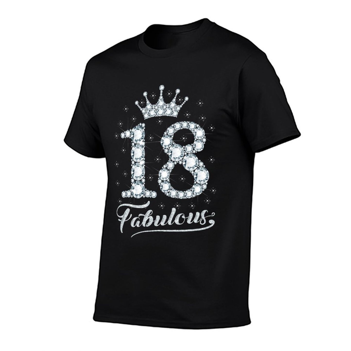 18 Fabulous 18 Years Old Happy 18th Birthday Girl Women Breathable T-Shirt