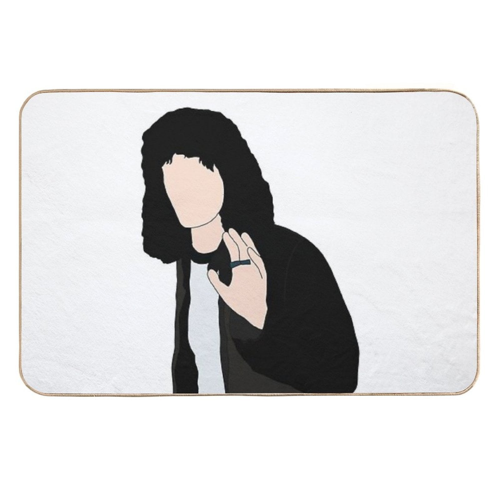 Stranger Things  Eddie Munson The Freak  Versatile Bath Mat