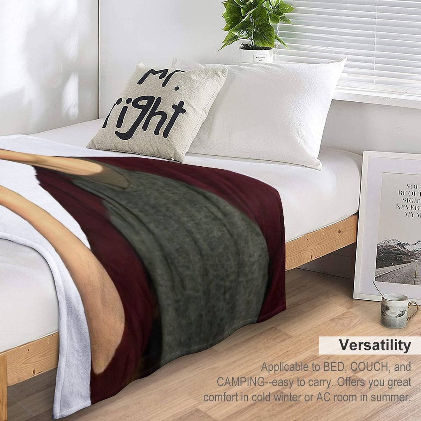 Scott The Woz Comfort Throw Blanket