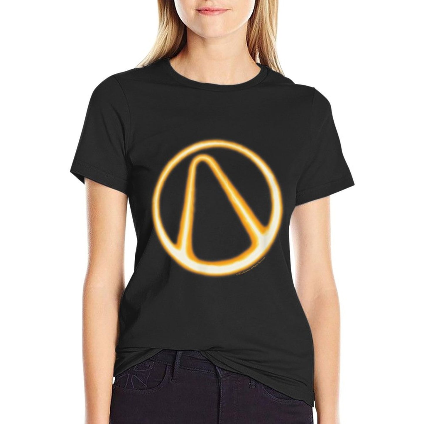 Ripple Junction X Borderlands Vault Hunter Symbol Gaming Summer-ready Fabric T-Shirt