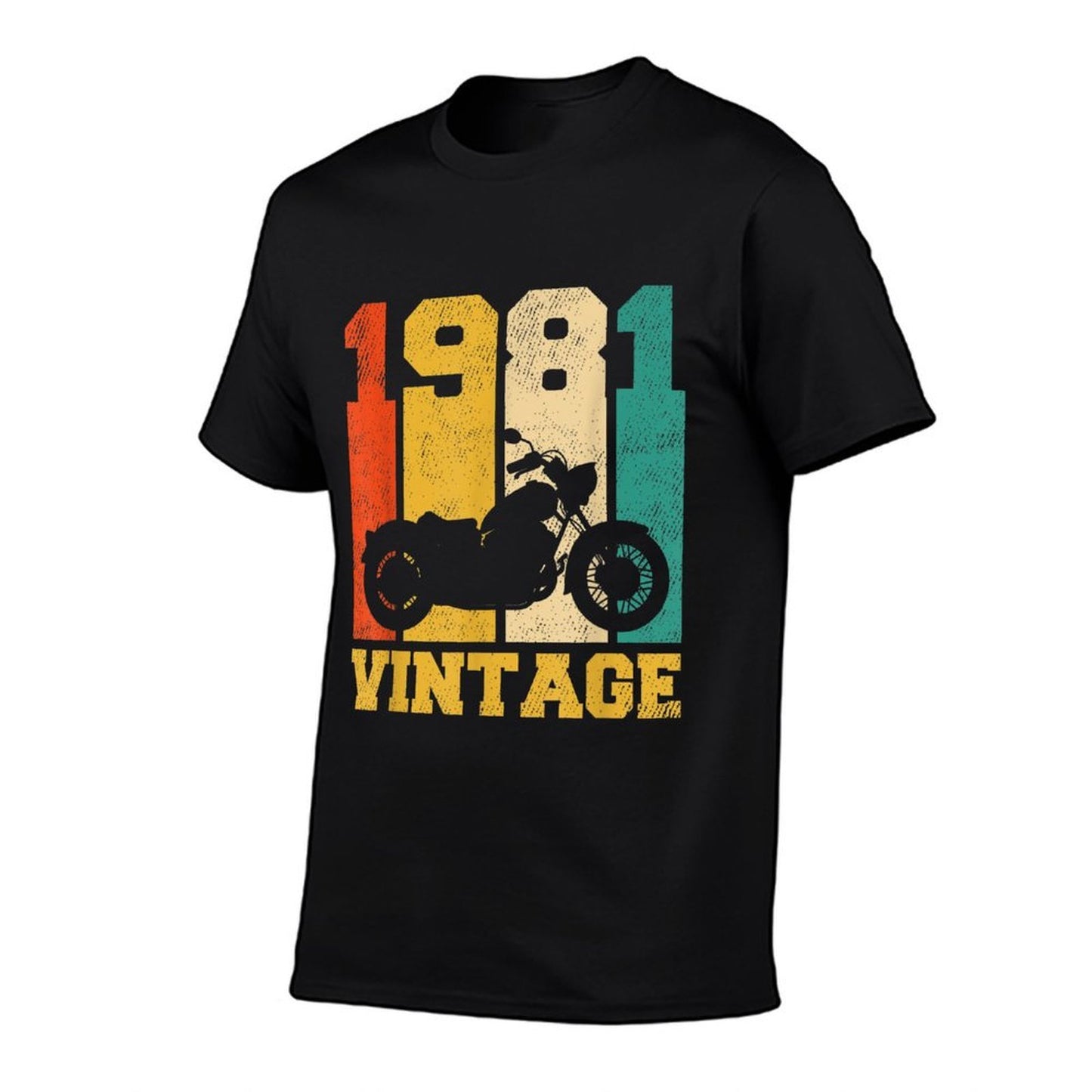 40 Years Old Gifts Vintage 1981 Motorcycle 40th Birthday Comfortable T-Shirt
