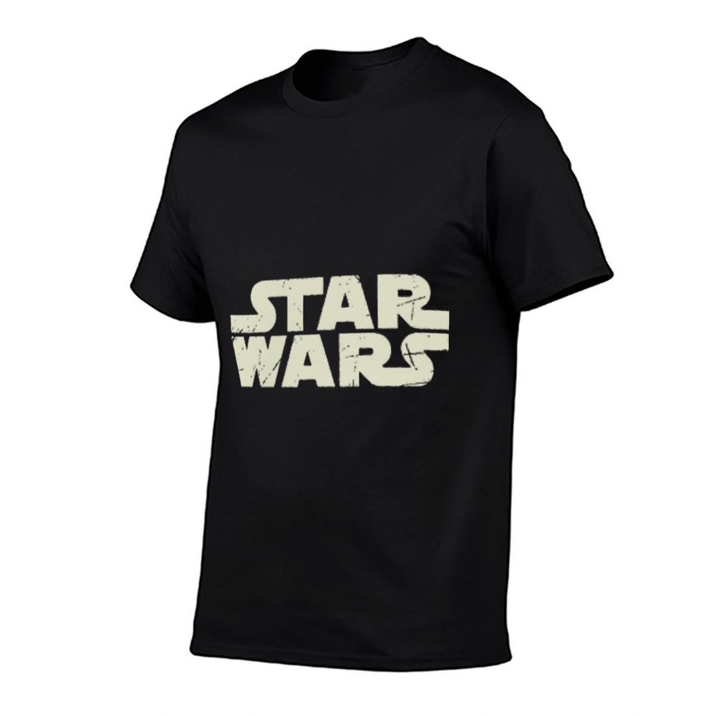 Star Wars Retro Pocket Logo Front And Back Summer-ready Fabric T-Shirt