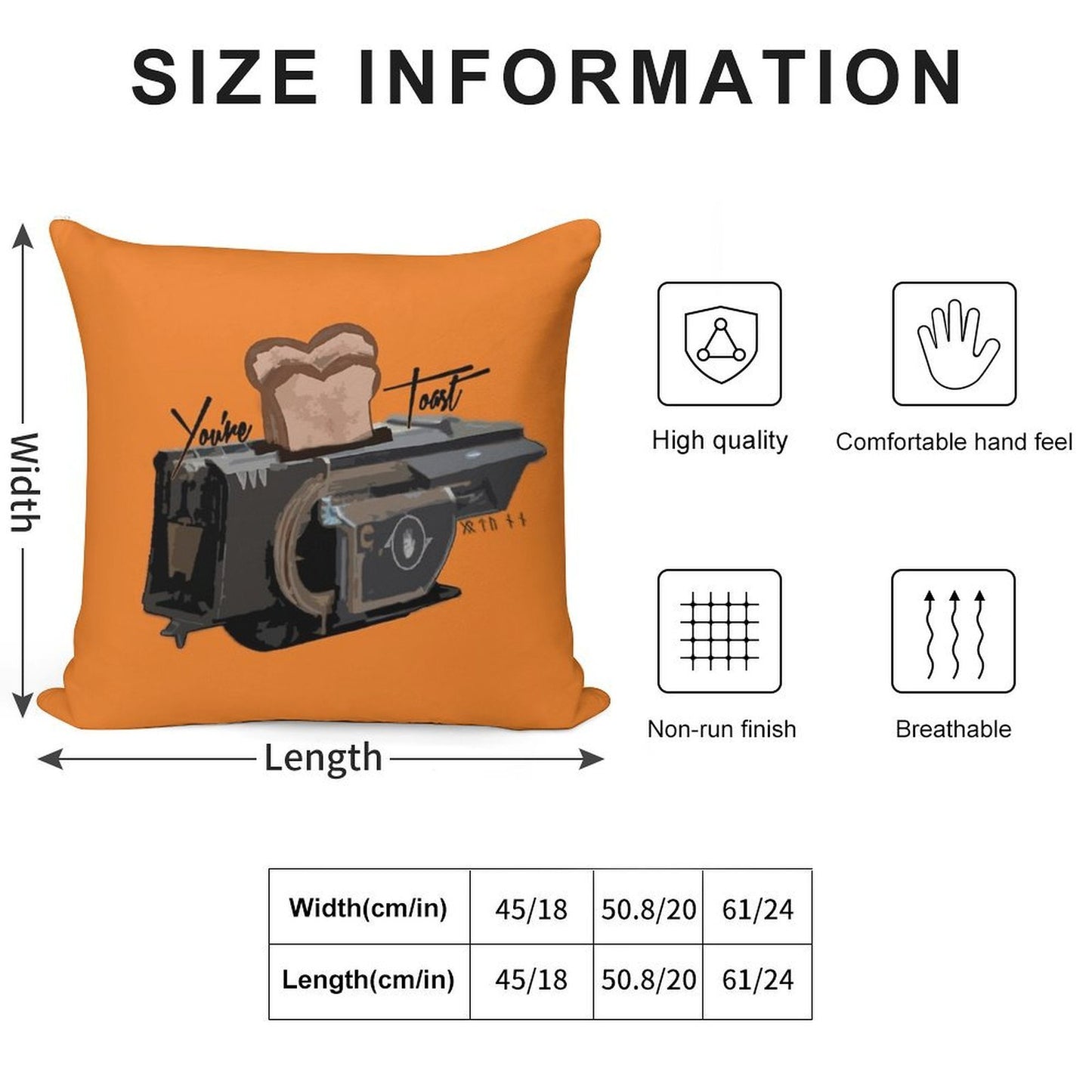 You're Toast! (Jotunn) Soft Multiple Sizes Throw Pillow