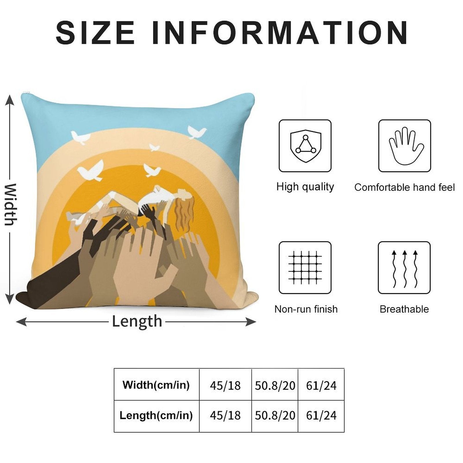 Kylie - All The Lovers Soft Anti-Pilling Throw Pillow