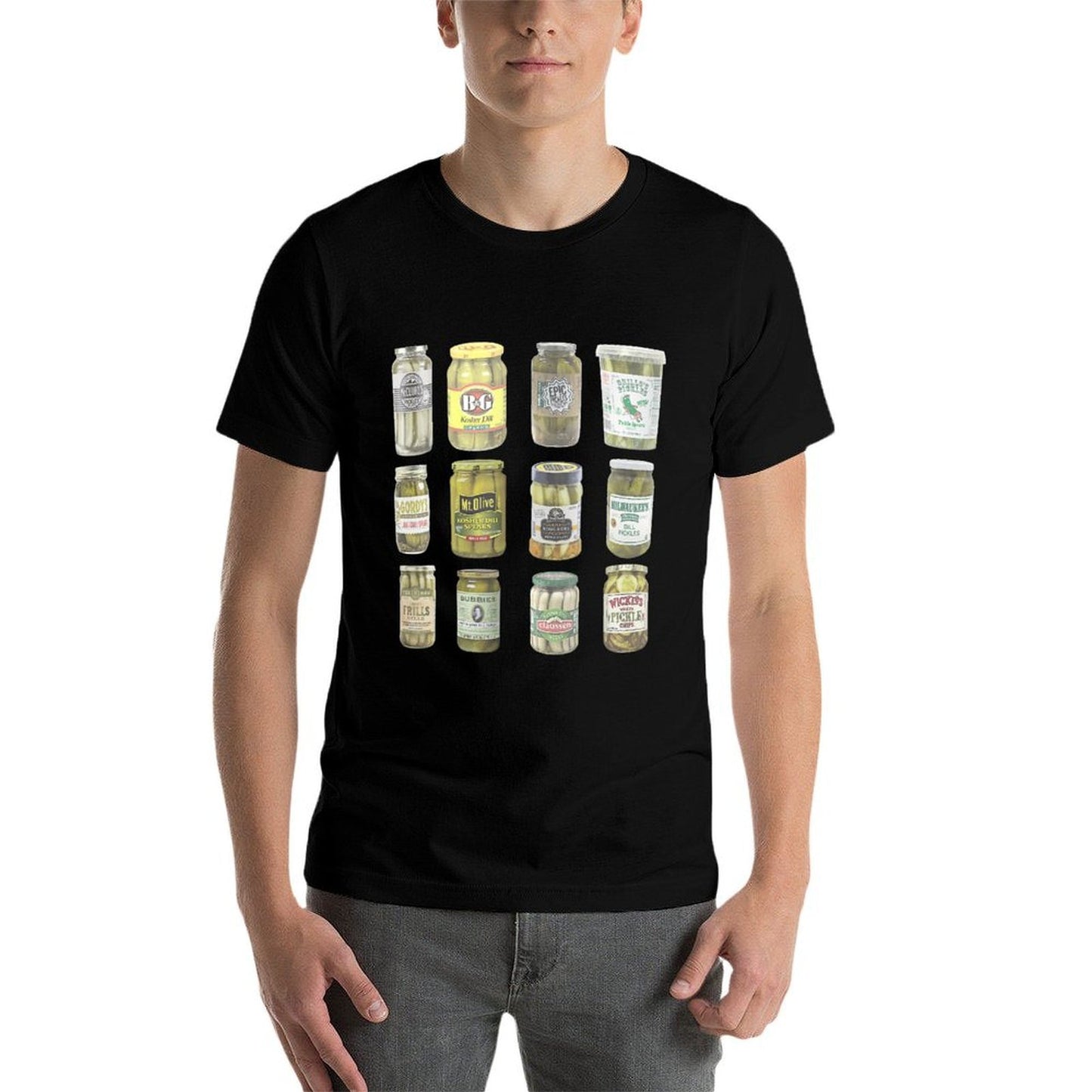 Vintage Canned Pickles Lovers Durable T-Shirt
