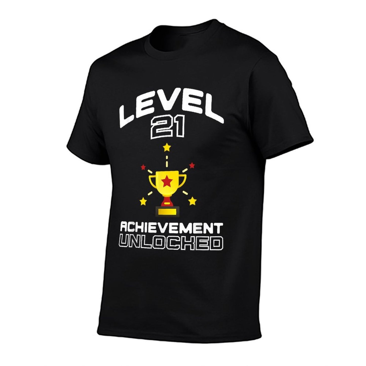 21st Birthday 21 Year Old Men Women Rolled Sleeves T-Shirt