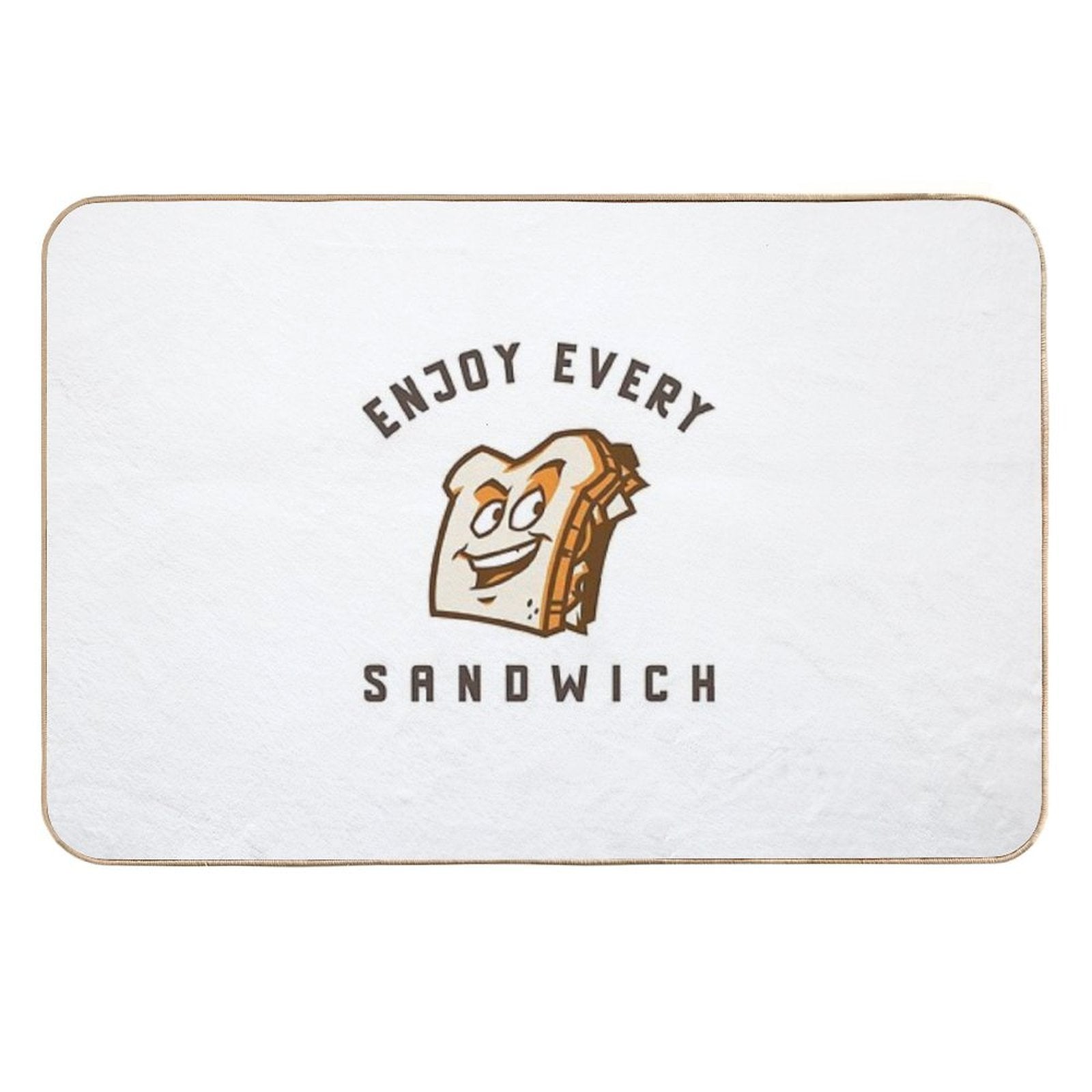 Enjoy Every Sandwich Toxin-Free Bath Mat