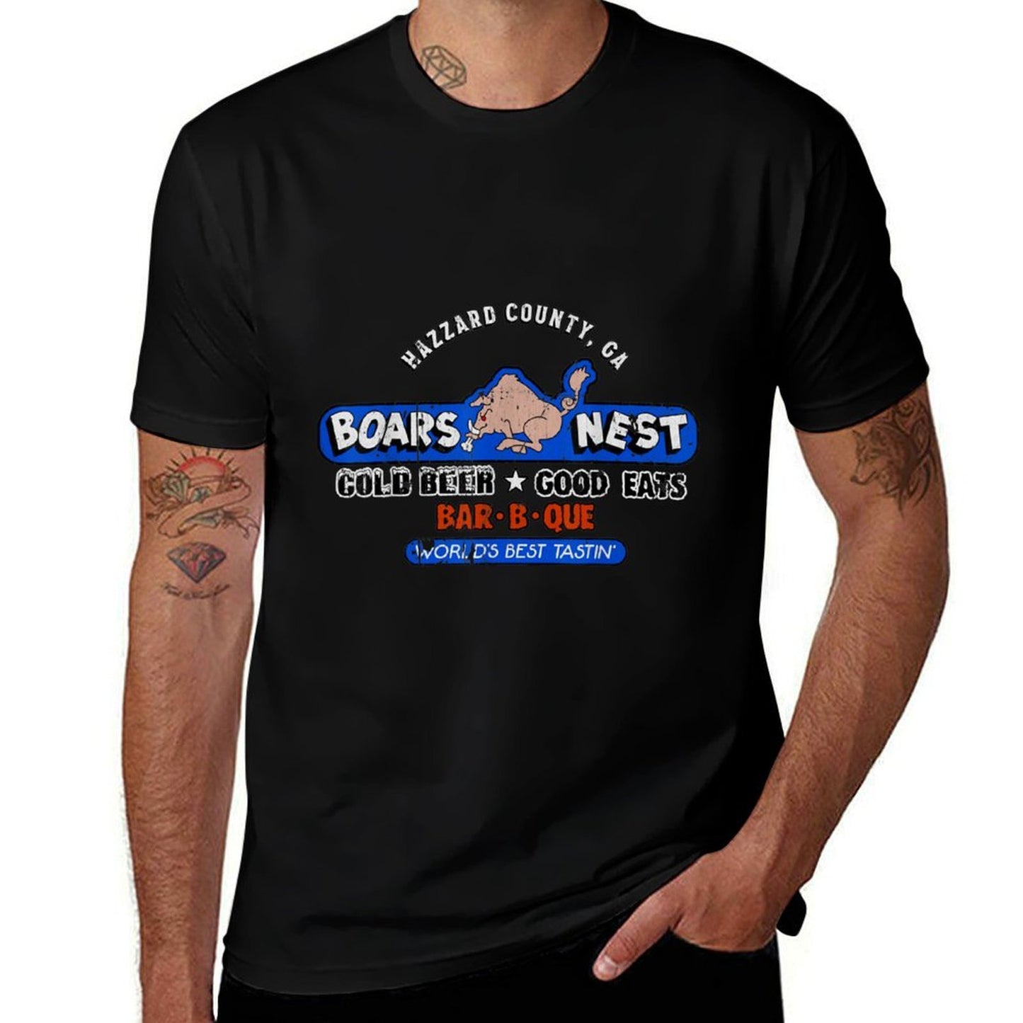Vintage The Boars Nest Hazard County Quick-drying T-Shirt