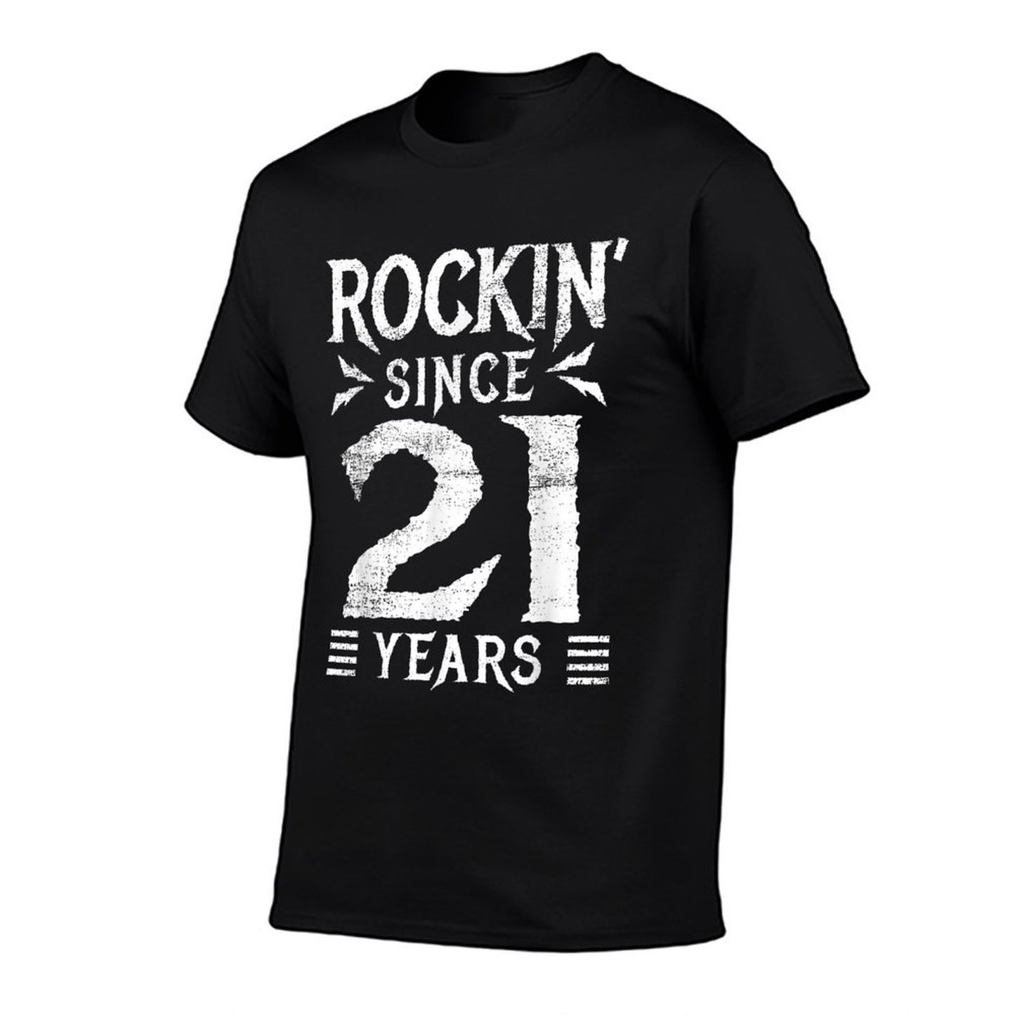 21 Year Old Rocker 21st Birthday Lightweight T-Shirt