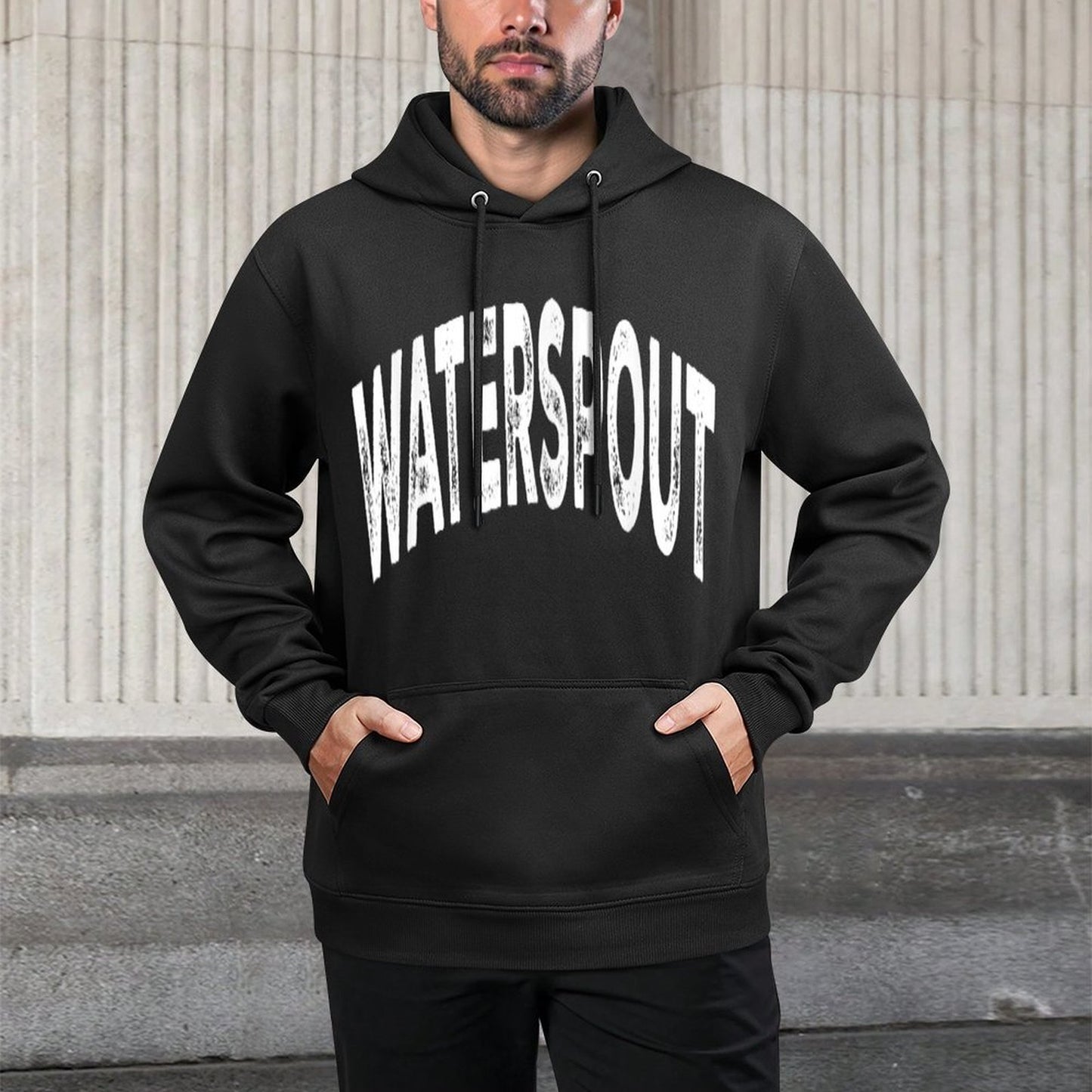Waterspout Cotton-Polyester Blend Hoodie