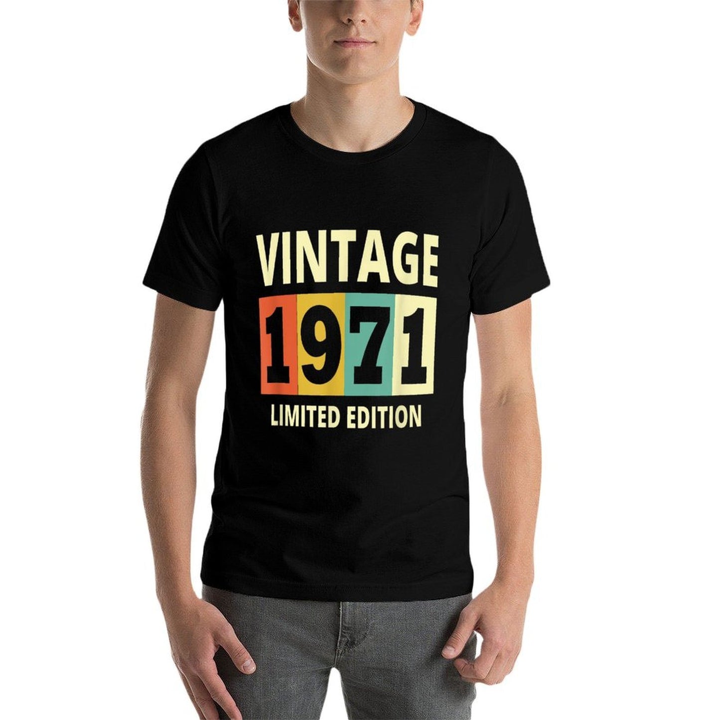 Vintage 1971 Limited Edition Gift 50th Birthday Versatile T-Shirt