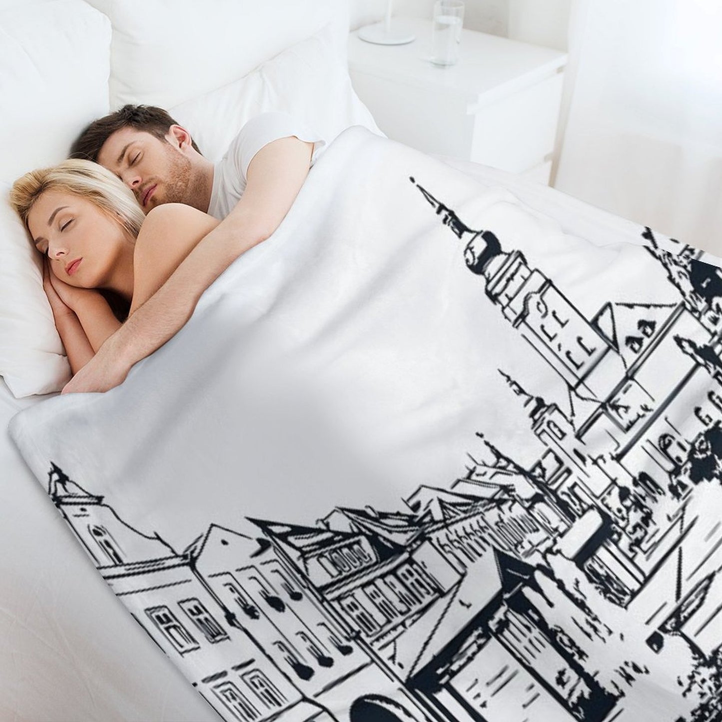 Žatec - Czechia Comfort Throw Blanket