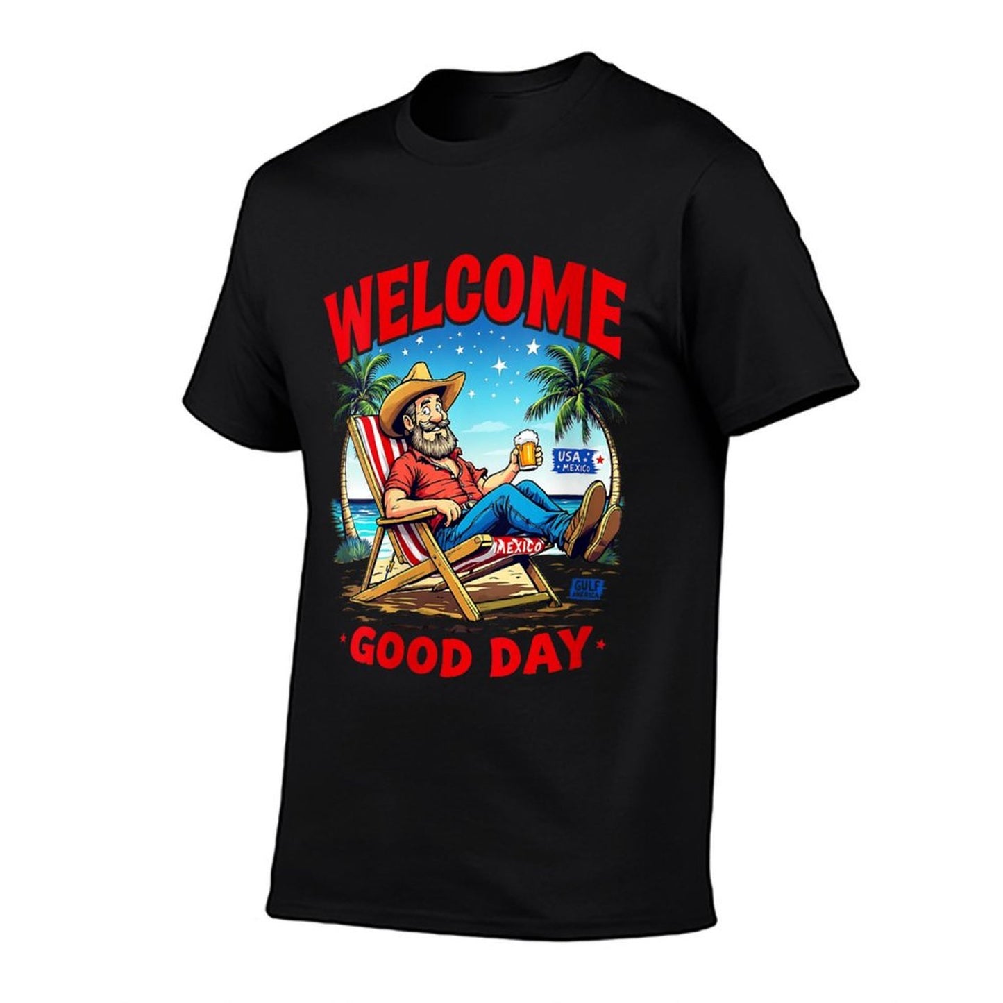 Womens Mexico Gulf America USA American America Men Women Kids Polyester Blend T-Shirt