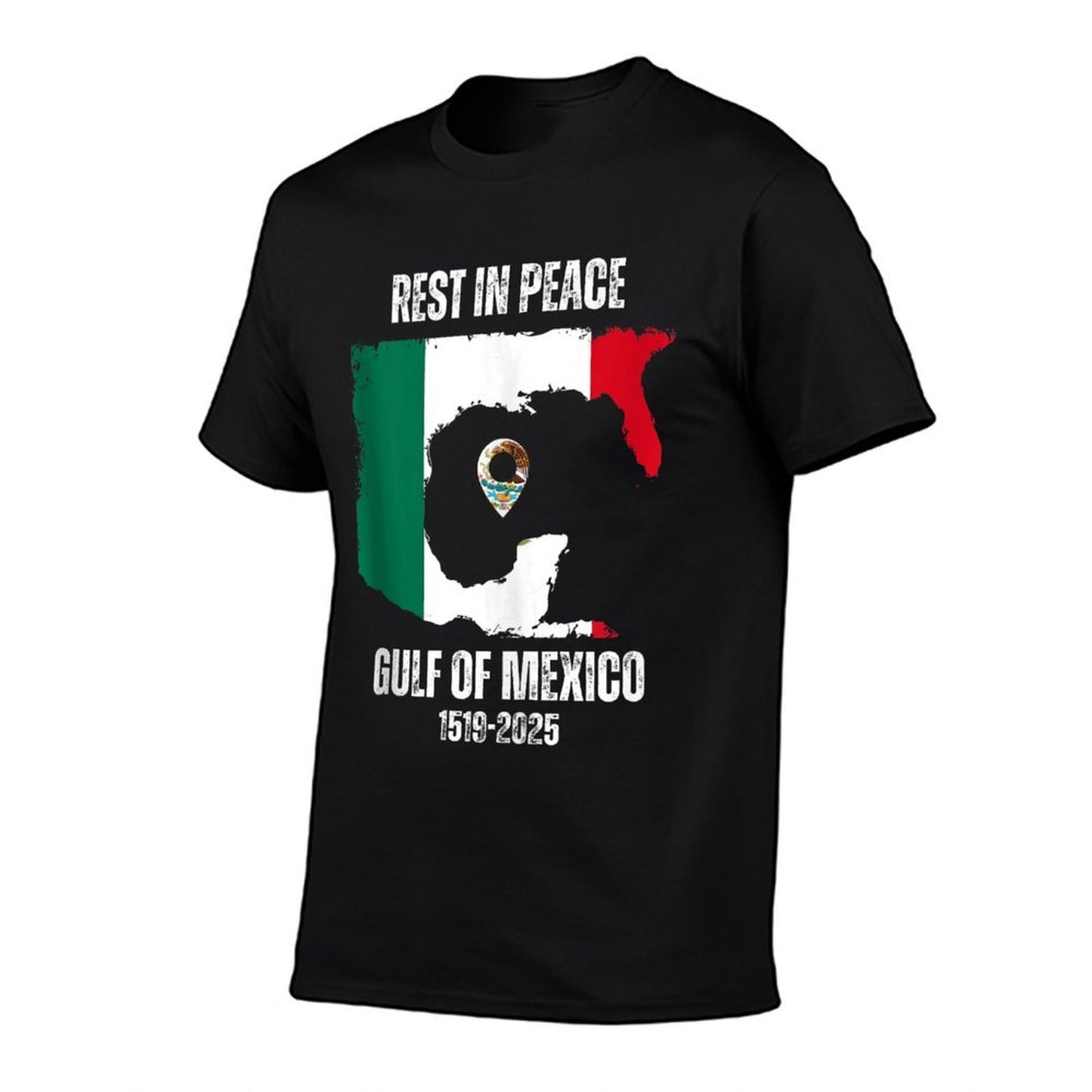 Trump America RIP Gulf of Mexico President Trump Gulf of USA Easy-care T-Shirt