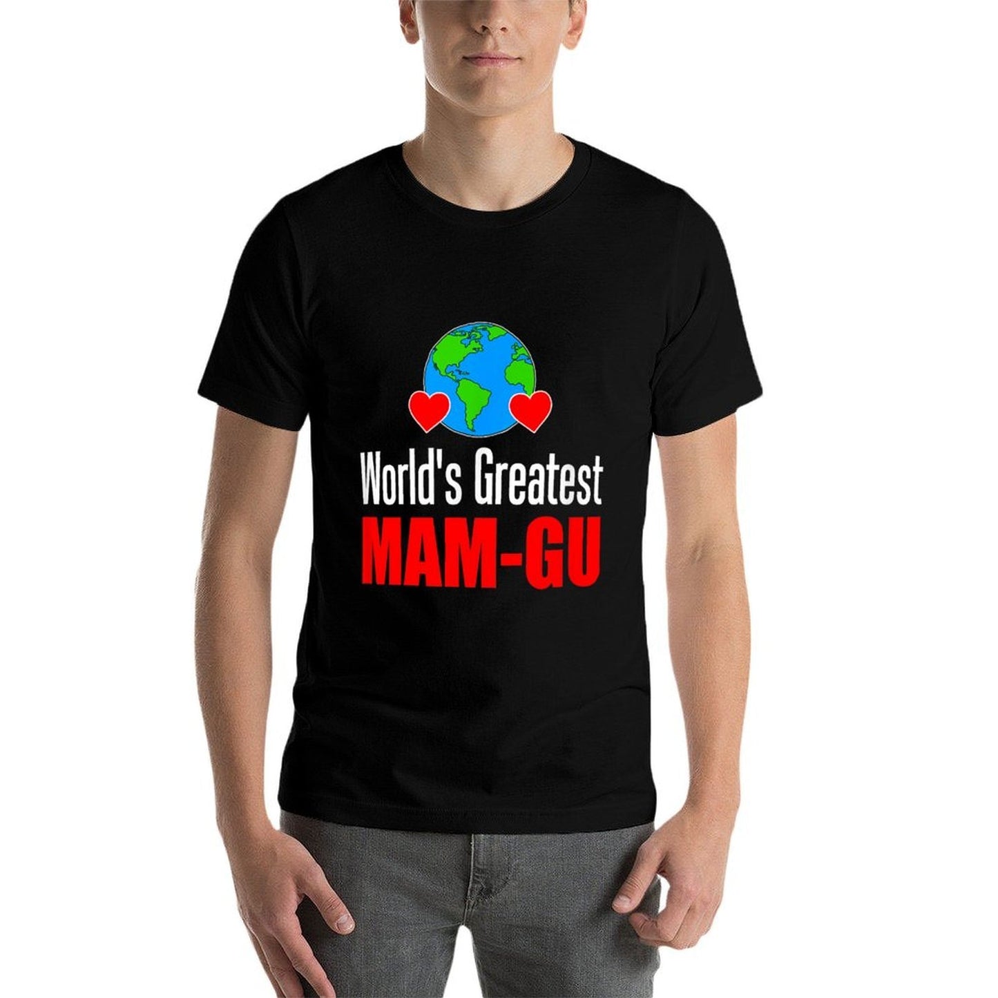 Worlds Greatest Mam-Gu Welsh Grandmother Wrinkle-resistant T-Shirt