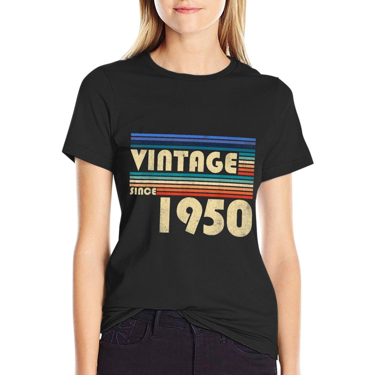 Vintage 1950 Limited Edition Outfit Retro 70th Birthday Breathable T-Shirt