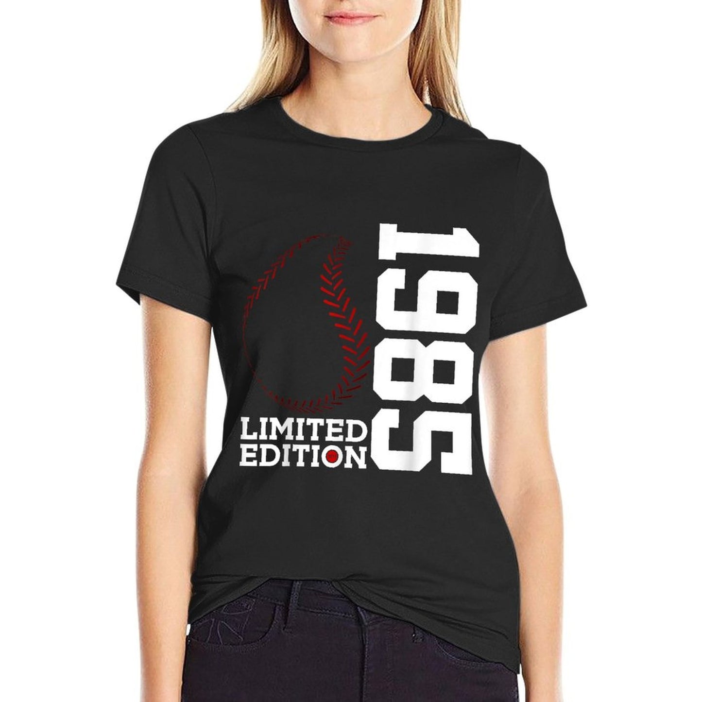 40th BIRTHDAY BASEBALL LIMITED EDITION 1985  Vintage-inspired T-Shirt