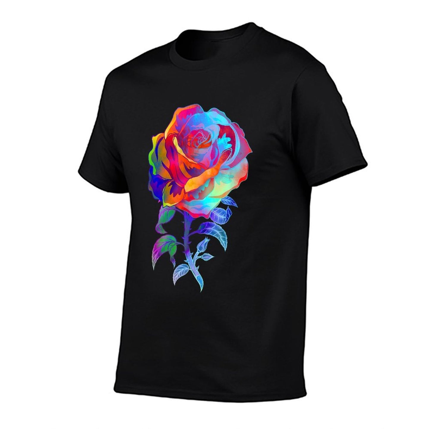 Water Color Art Rose - Garden Gardener Botanist Flowers Rose Comfortable T-Shirt