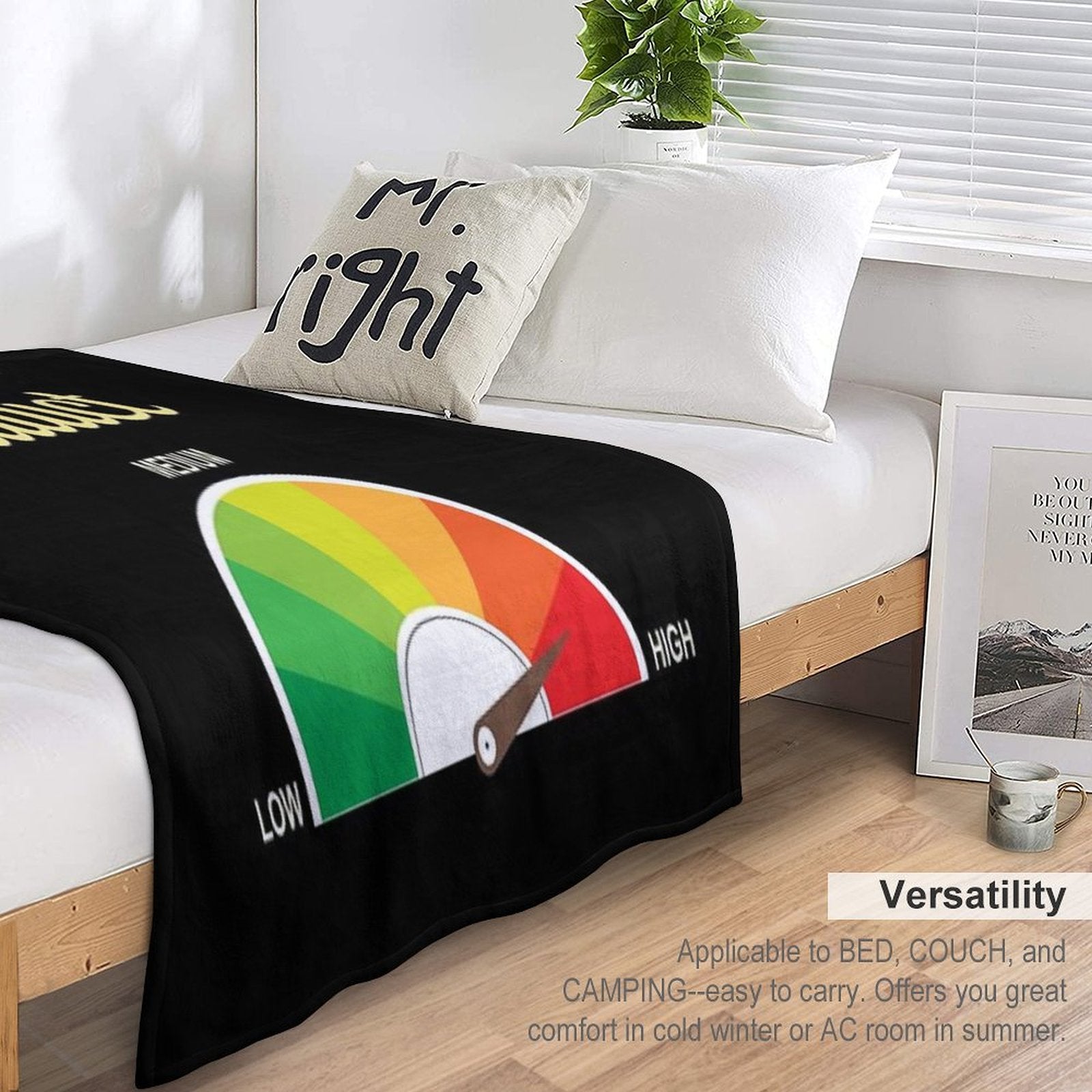Addict Game Shows TV Show Easy Care Throw Blanket