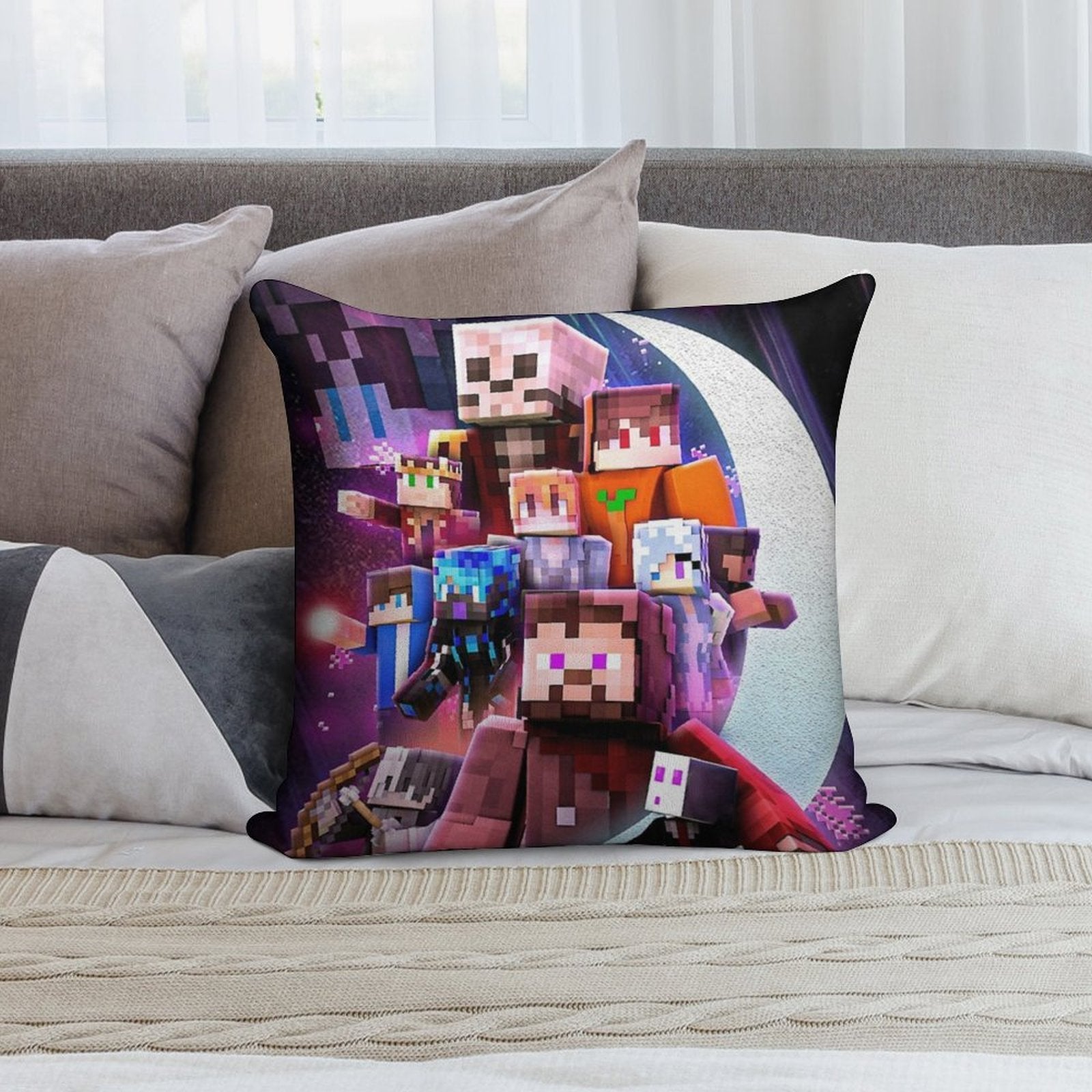 כרית נייטפול סוף העונה Soft Washable Throw Pillow