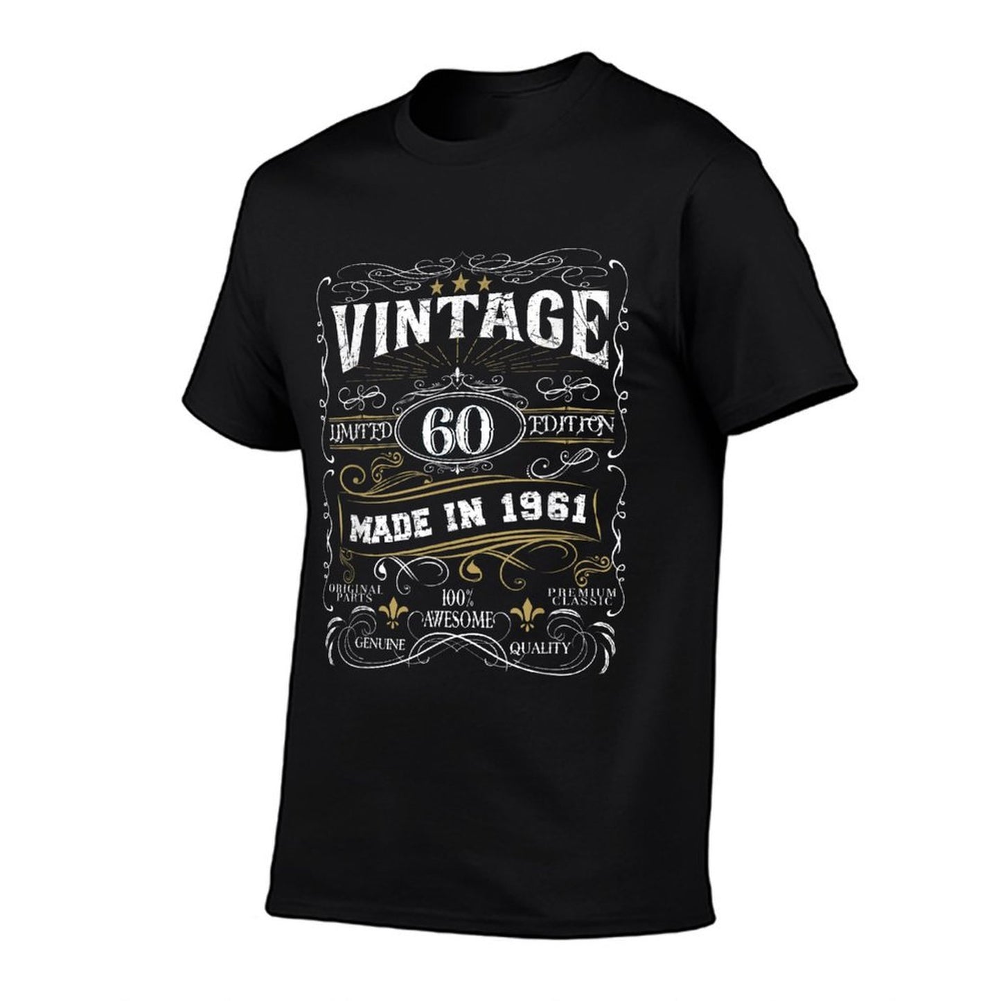 Vintage 1961 Limited Edition Classic 60th Birthday Relaxed-fit T-Shirt