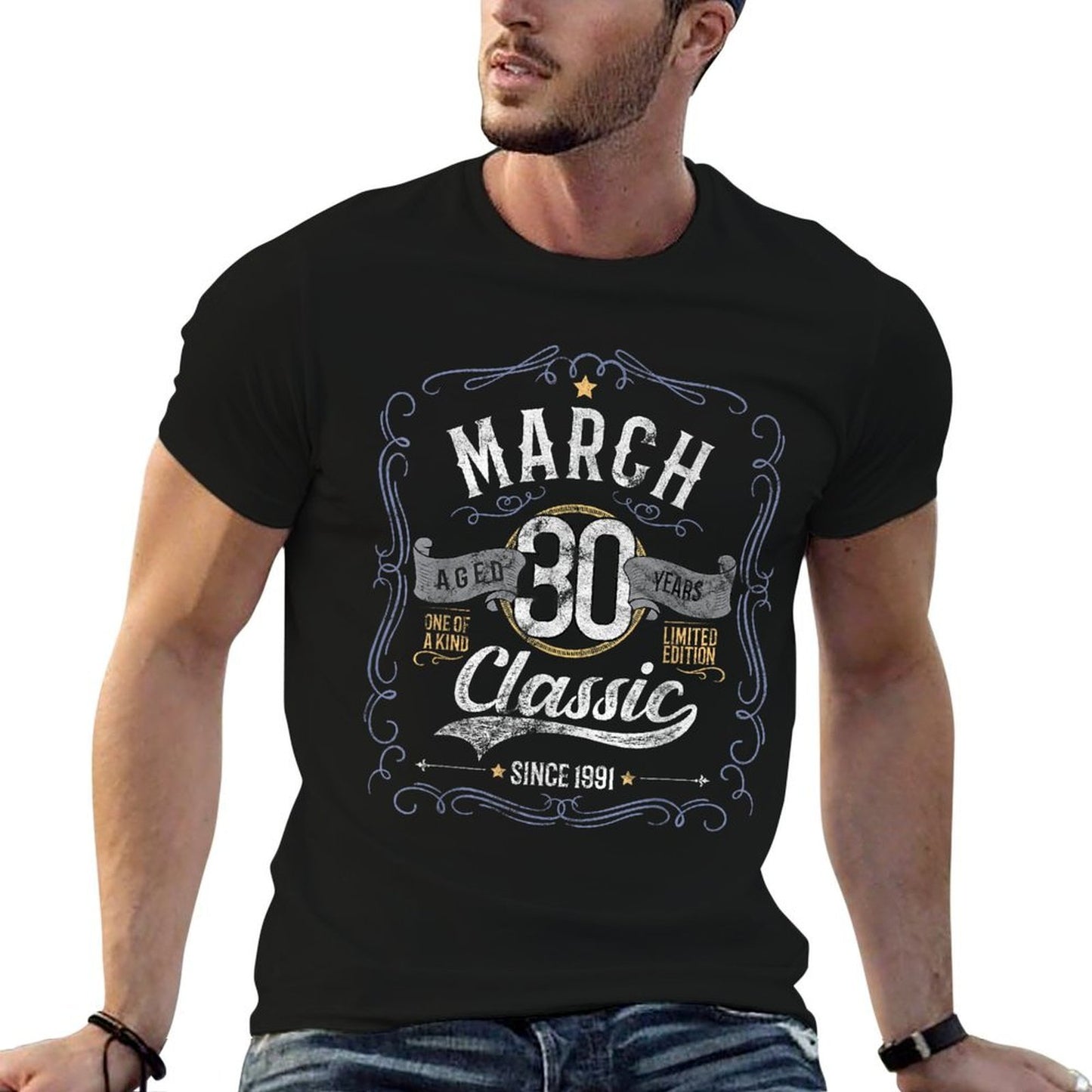 30 Year Old Gift Vintage Classic Since 1991 30th Birthday Classic T-Shirt
