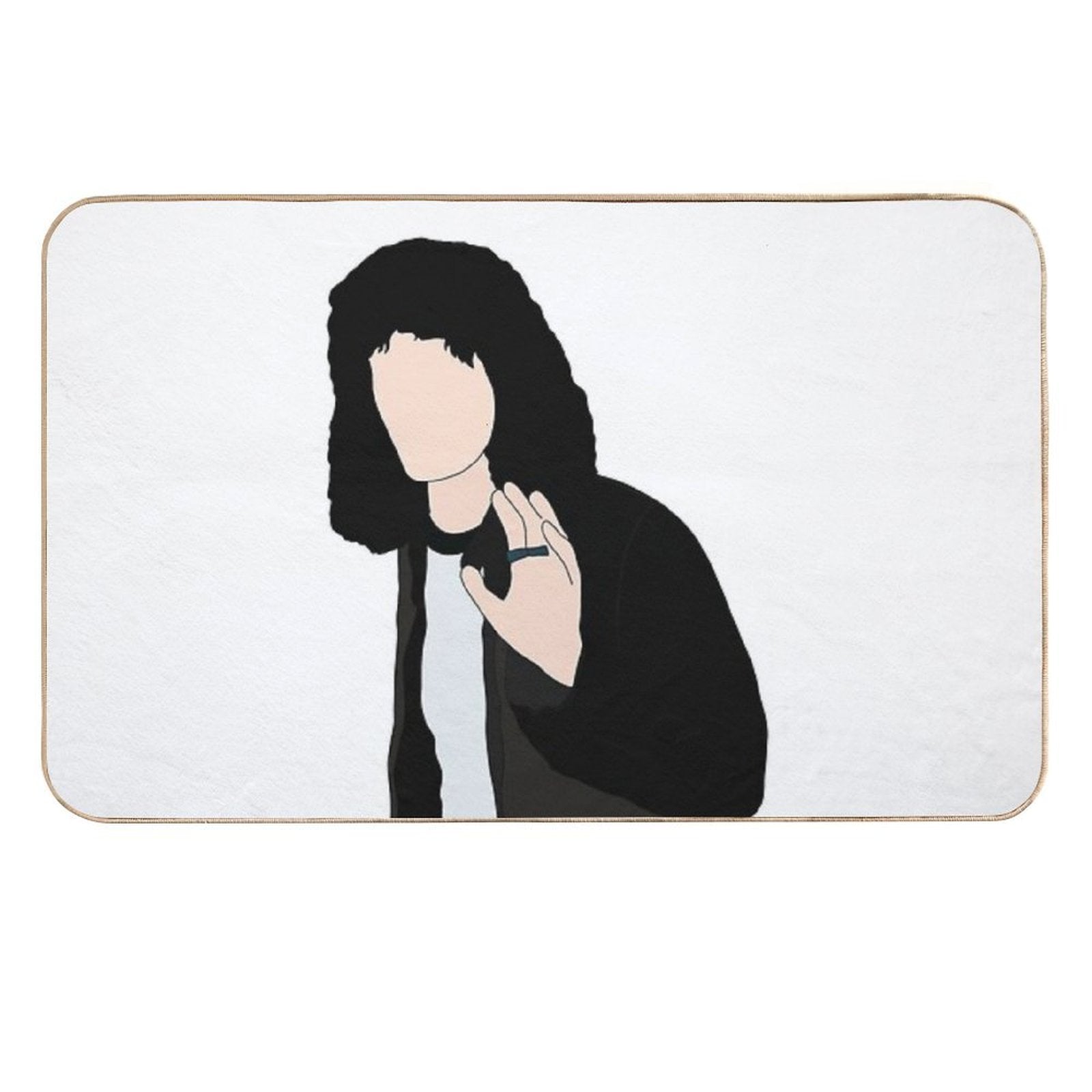 Stranger Things  Eddie Munson The Freak  Versatile Bath Mat
