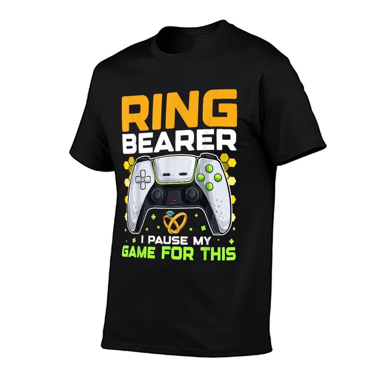 Ring Security Wedding Ring Bear-er Groomsman Proposal Gifts Soft T-Shirt