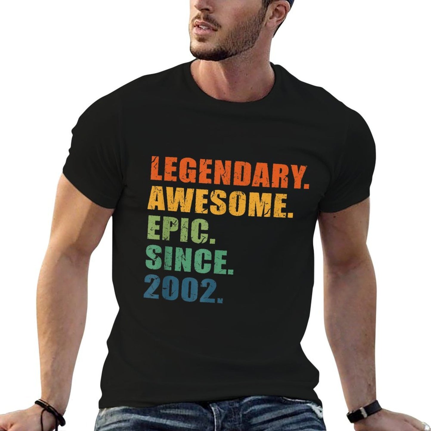 2002, 21 Years Old For Men Women Anniversary 21st Birthday Quick-drying T-Shirt