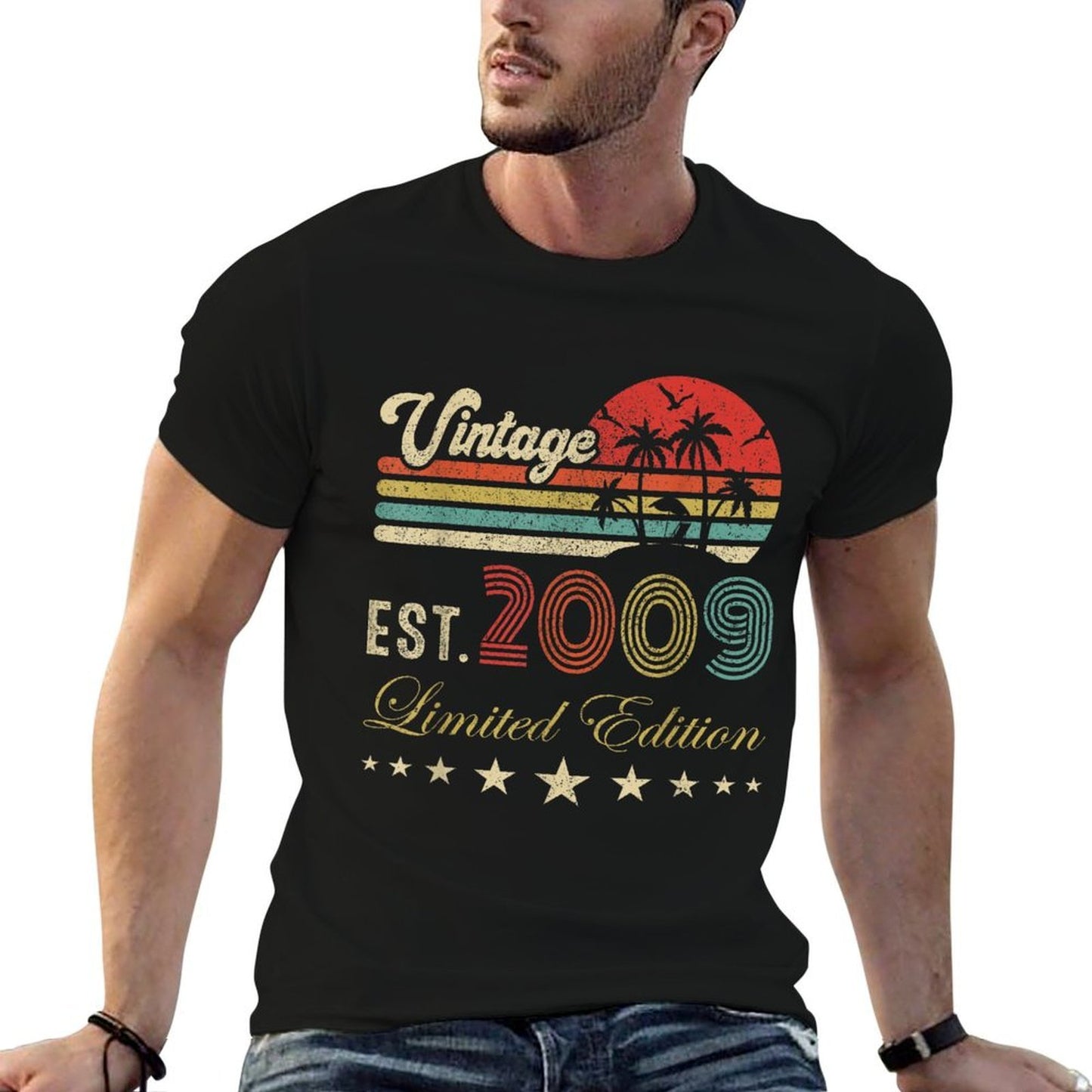 16th Birthday Vintage Limited Edition 16 Birthday Slim-fit Cut T-Shirt